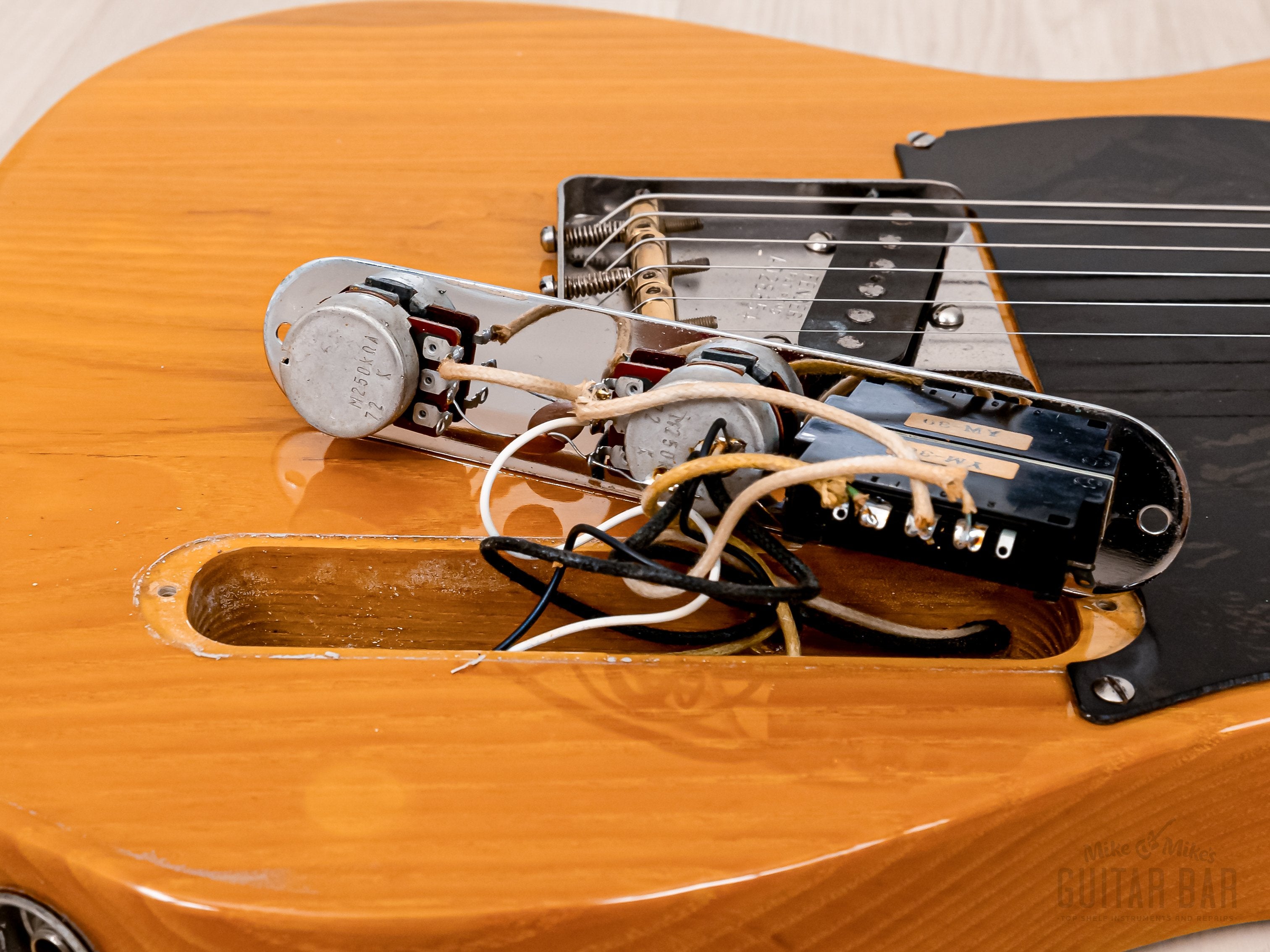 1987 Fender Order Made Telecaster ‘52 Vintage Reissue TL52-75 Butterscotch w/ USA Pickups, Japan MIJ Fujigen
