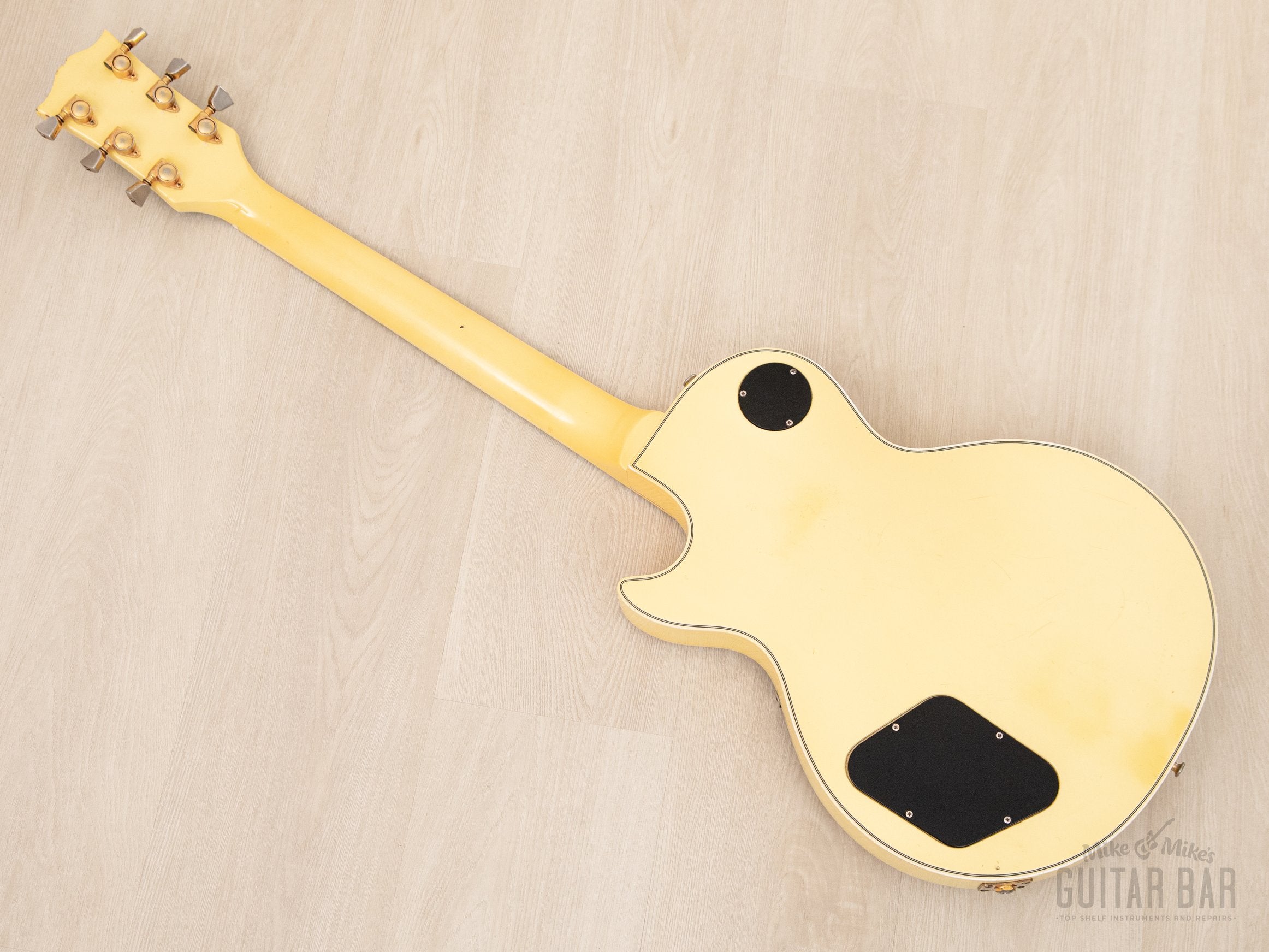 1974 Gibson Les Paul Custom Vintage Guitar Alpine White w/ Case, Randy Rhoads