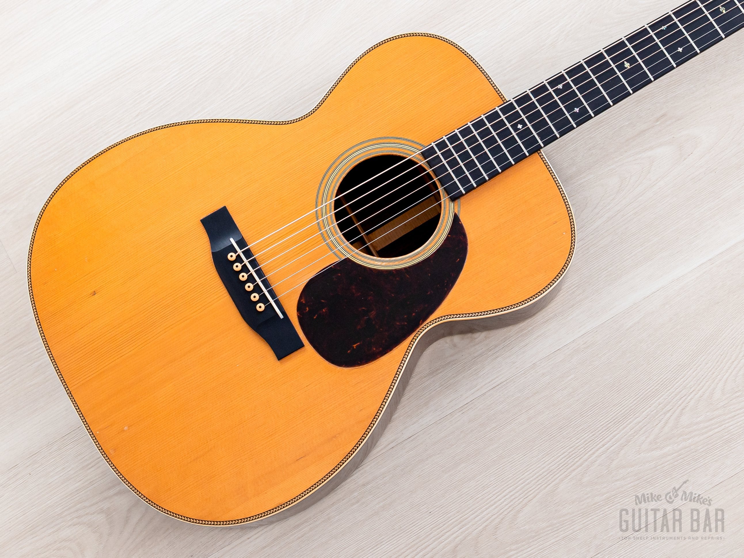 1943 Martin 000-28 Herringbone Wartime Acoustic Guitar, One Family-Own