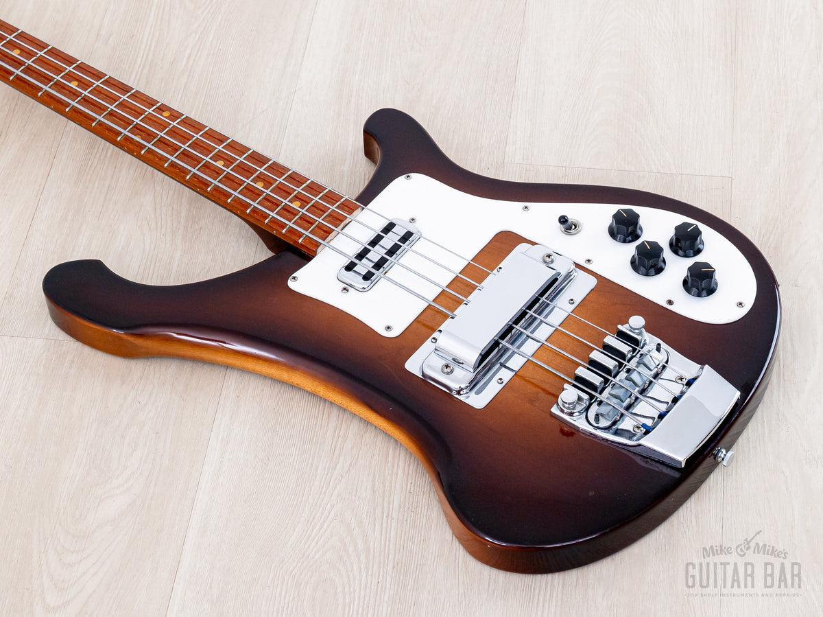 1981 Rickenbacker 4001 bass body, angled