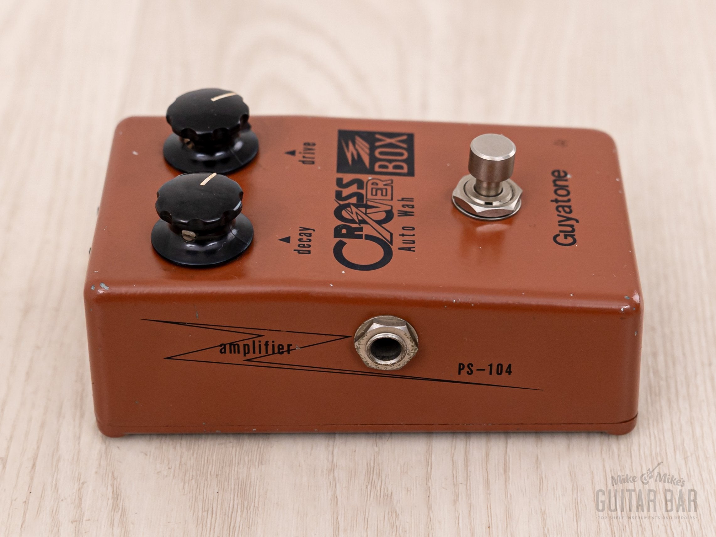 1970s Guyatone PS-104 Crossover Box Auto Wah Vintage Effects Pedal, Near-Mint w/ Box, Japan