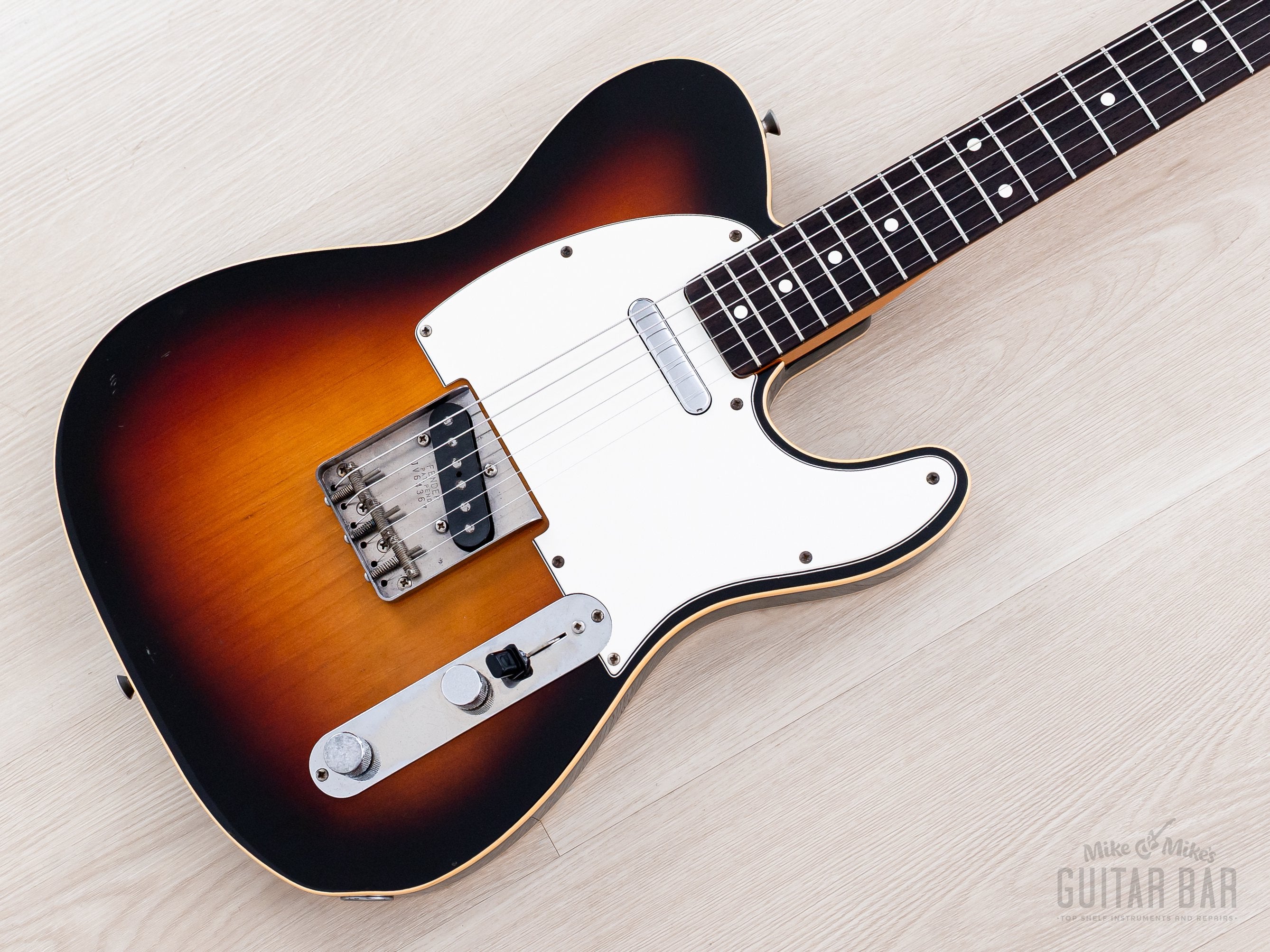 1983 Fender JV '62 Telecaster Custom TL62B-65 Sunburst w/ Case, Japan