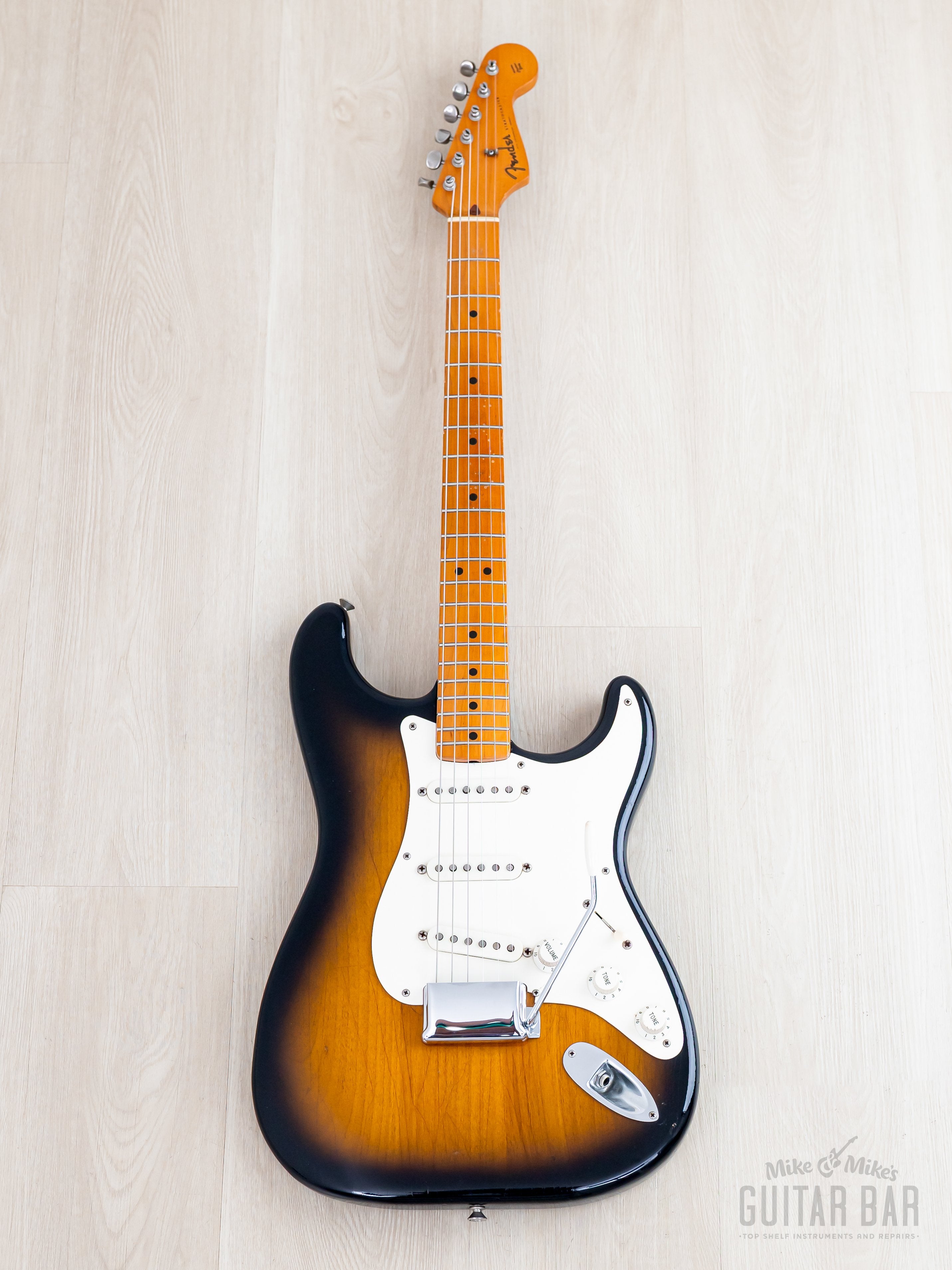 1983 Fender Fullerton American Vintage '57 Stratocaster Sunburst w/ Ca