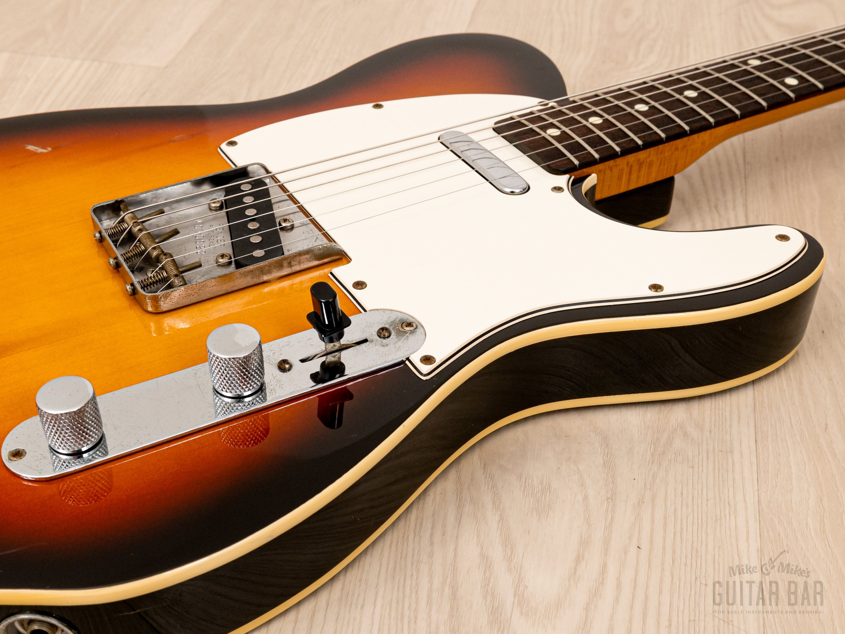 1990s Fender Telecaster Custom '62 Vintage Reissue TL62B-80 Sunburst, Japan MIJ