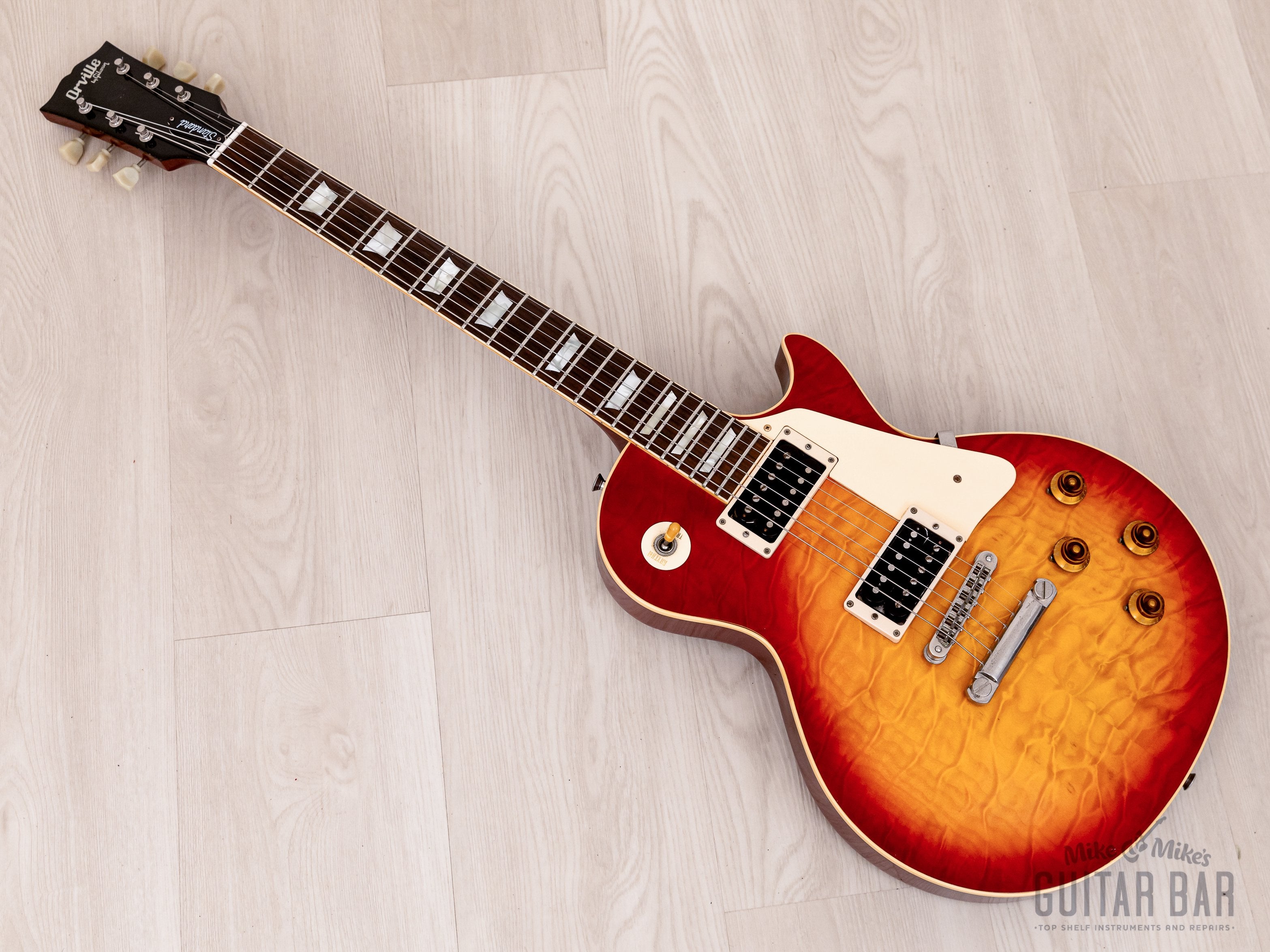 1992 Orville by Gibson Les Paul Standard LPS-QM Quilted Maple Top w/ G