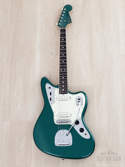2026 Fender Traditional II 60s Jaguar Sherwood Green, full front view