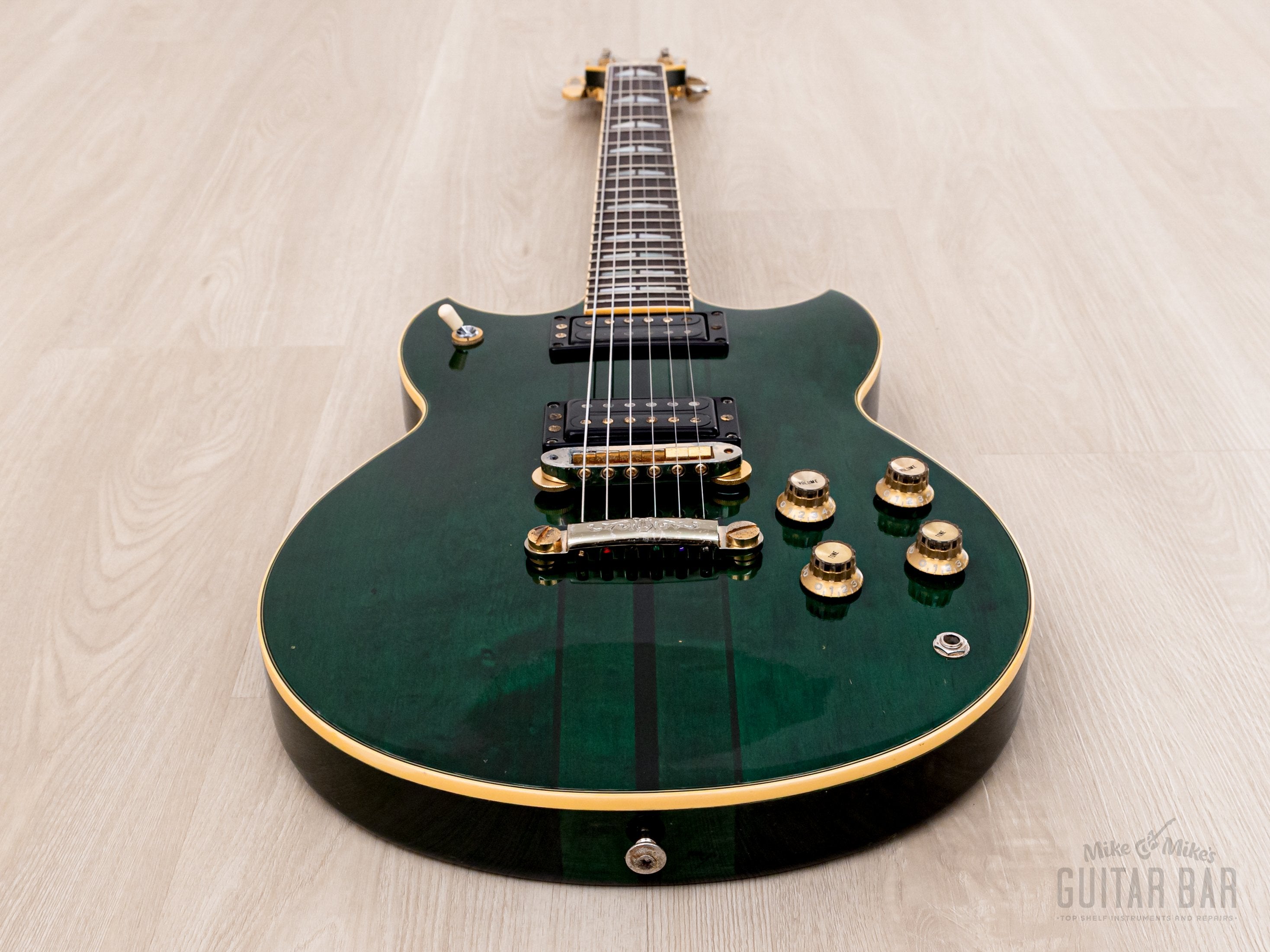 1982 Yamaha SG1500 Vintage Neck Through Guitar Jade Green