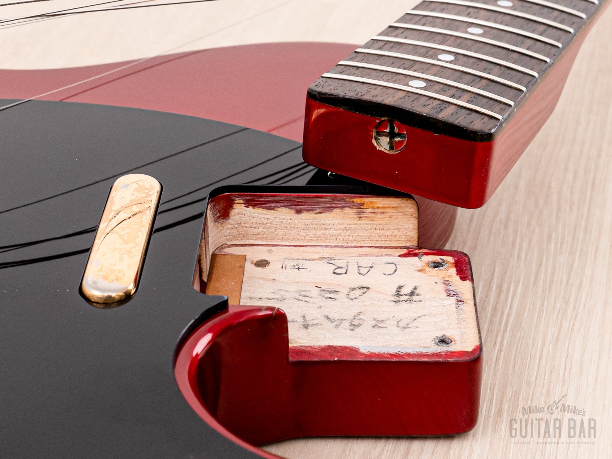 1987 Fender Custom Made Telecaster Candy Apple Red w/ USA Pickups & Gold Hardware, Japan MIJ Fujigen