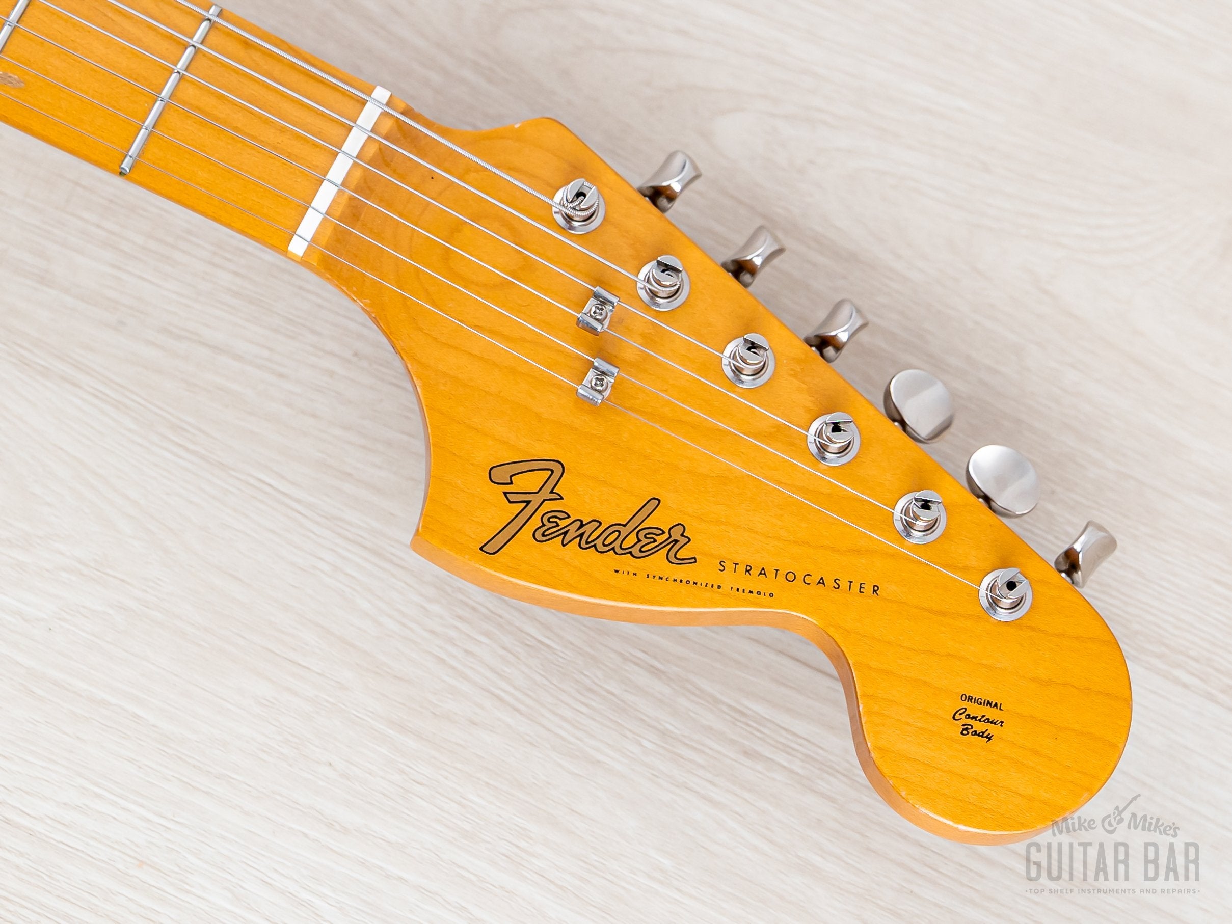 1995 Fender Stratocaster '67 Vintage Reissue ST67-95 Sunburst w/ Lindy