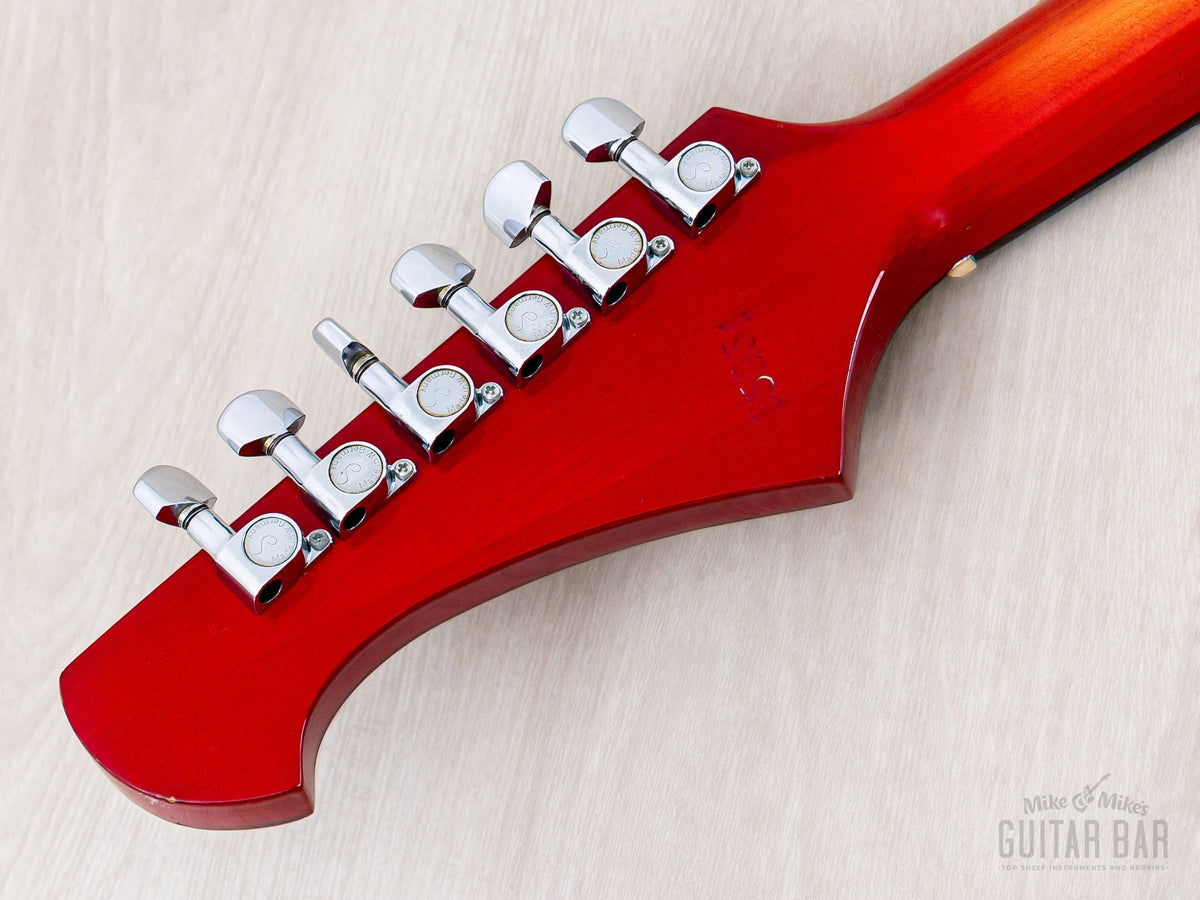 BC Rich Eagle headstock back and Schaller tuners
