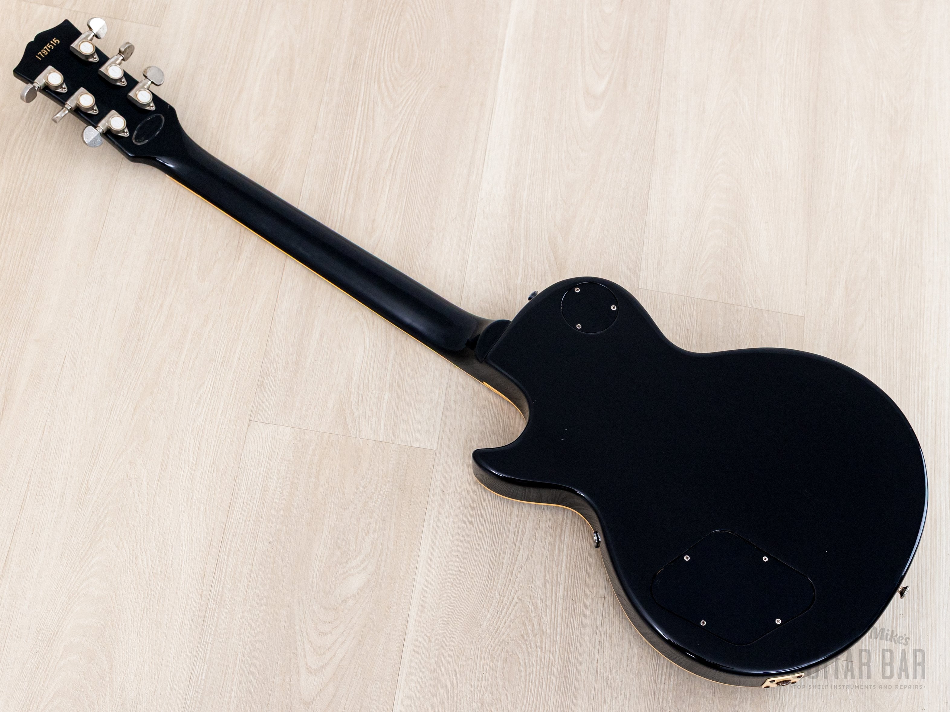 1979 Greco EG900 Vintage Guitar Standard, Black w/ USA DiMarzio PAFs &