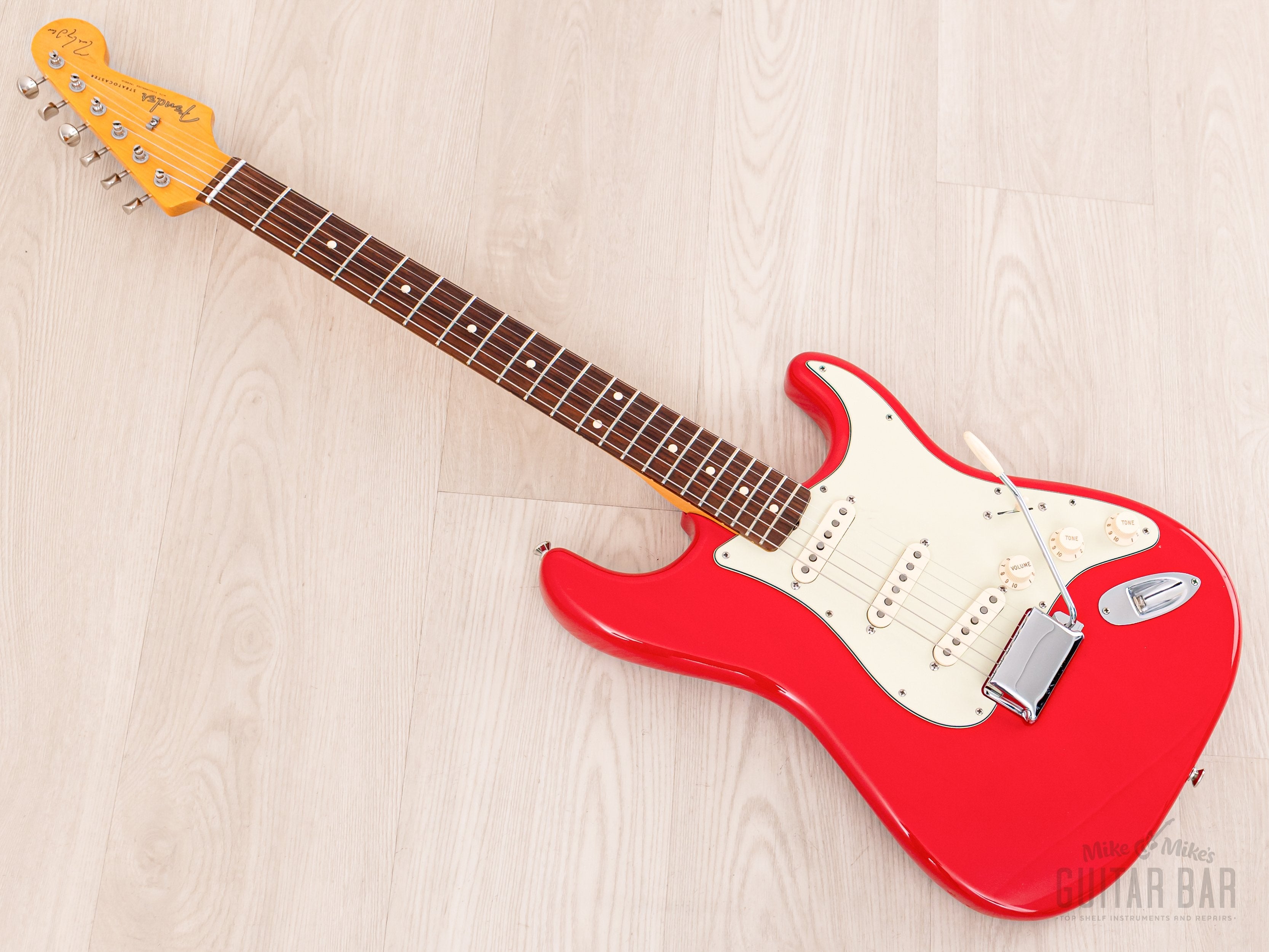 2011 Fender Mark Knopfler Artist Series Stratocaster Hot Rod Red, Near-Mint w/ Case, Hangtags
