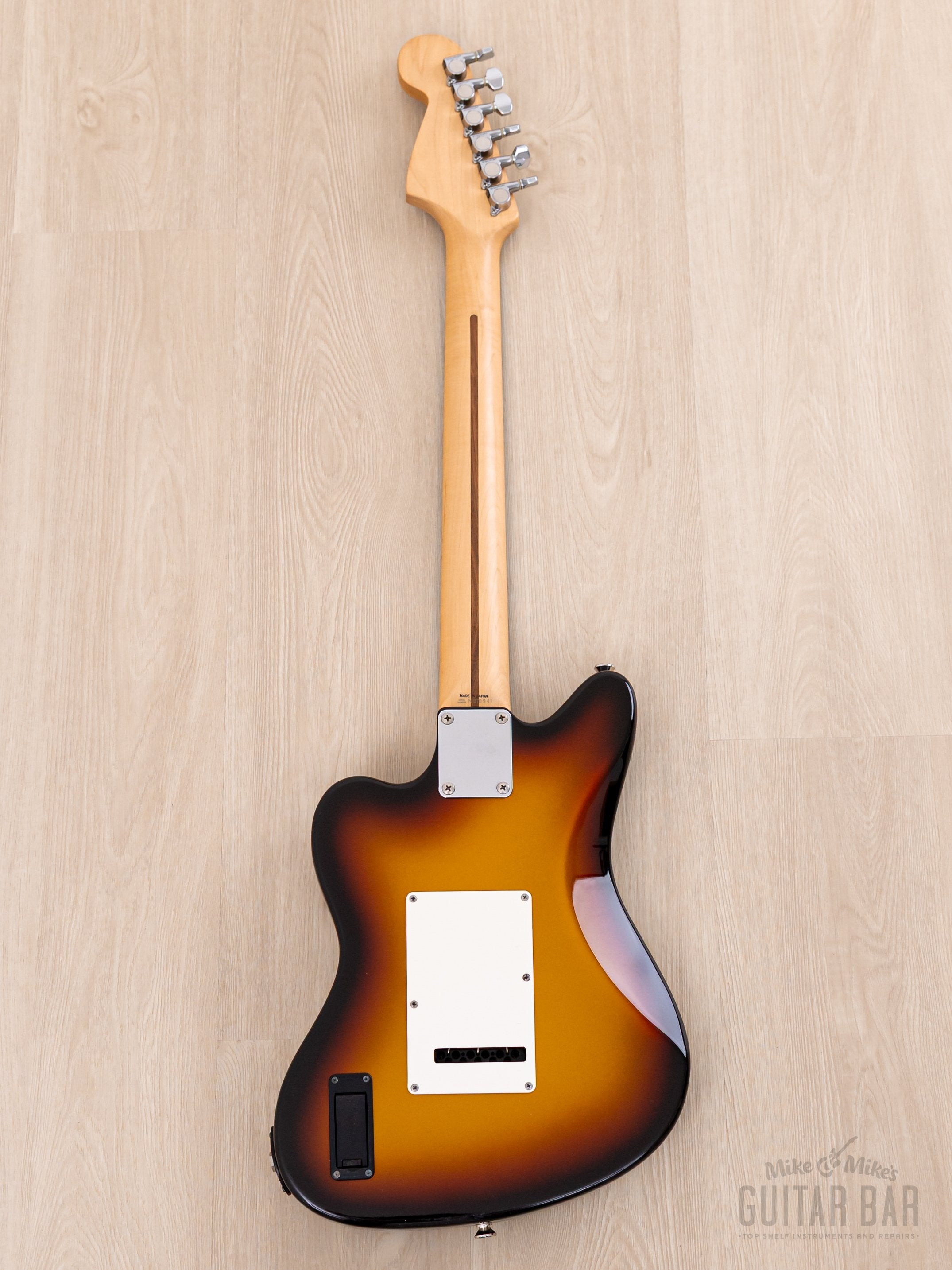 1996 Fender JM-Champ Jazzmaster Mini Guitar Sunburst w/ Built-In Speaker, Japan MIJ
