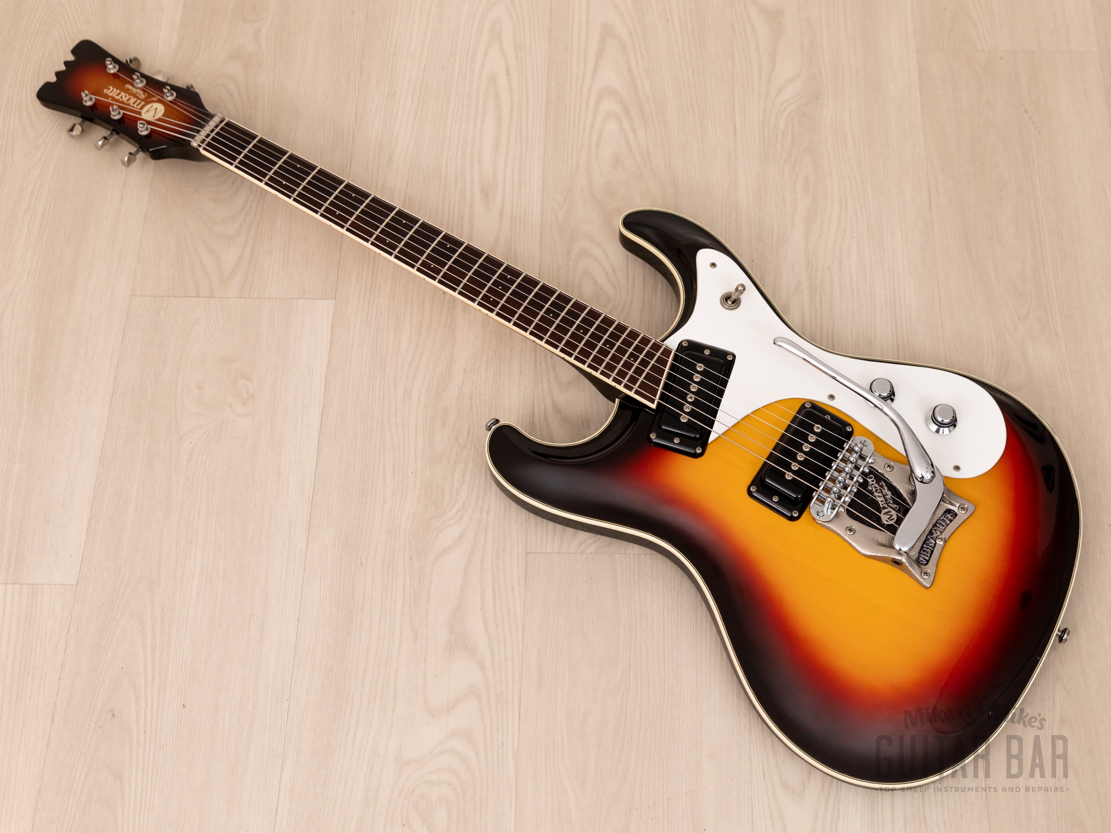 2006 Mosrite Super Custom '63 Sidejack Ventures Model Sunburst, Set Neck w/ Vibramute, Kurokumo Japan