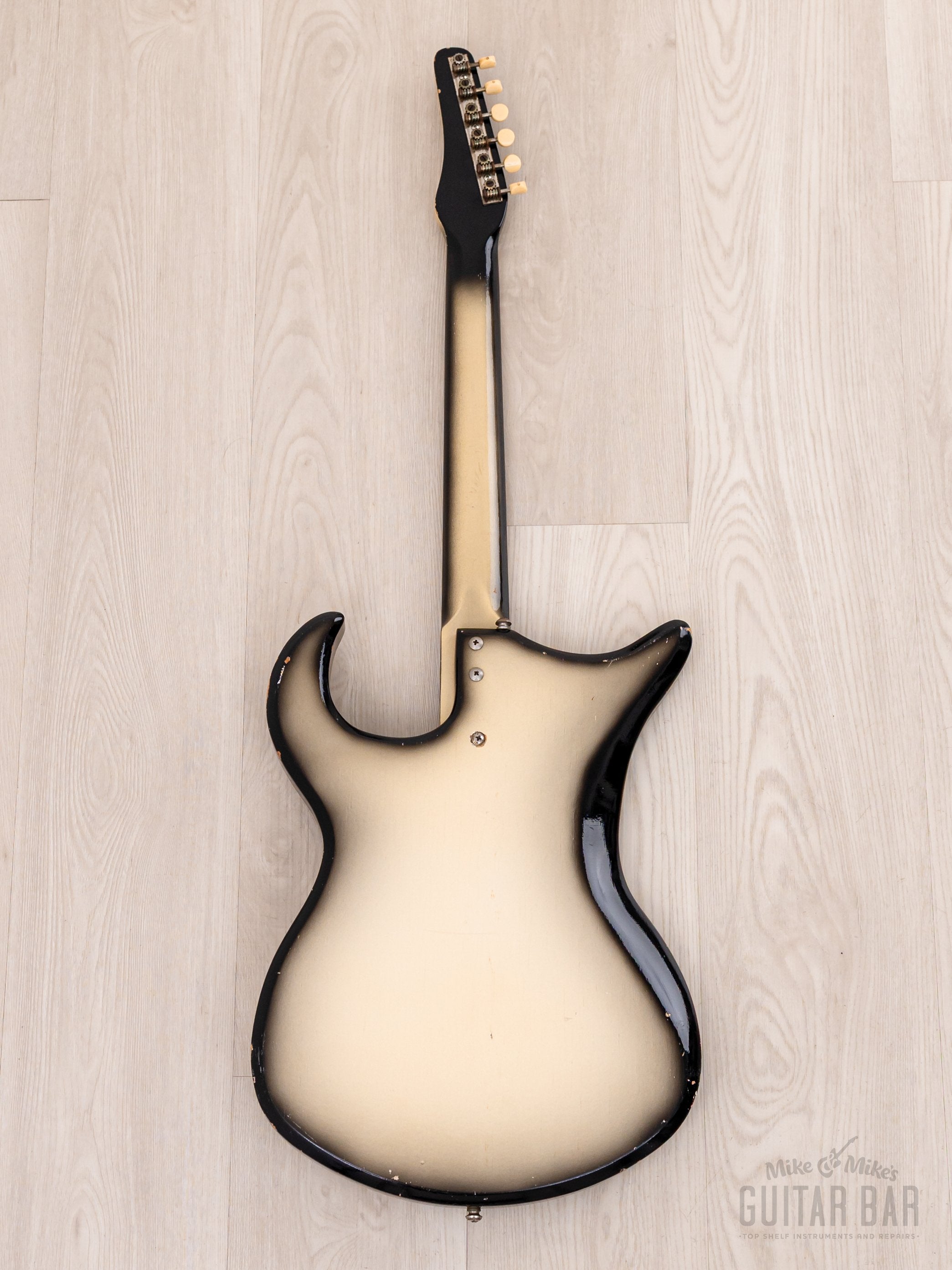1961 Danelectro Silvertone Prototype Silverburst Vintage Guitar, 1 of 1