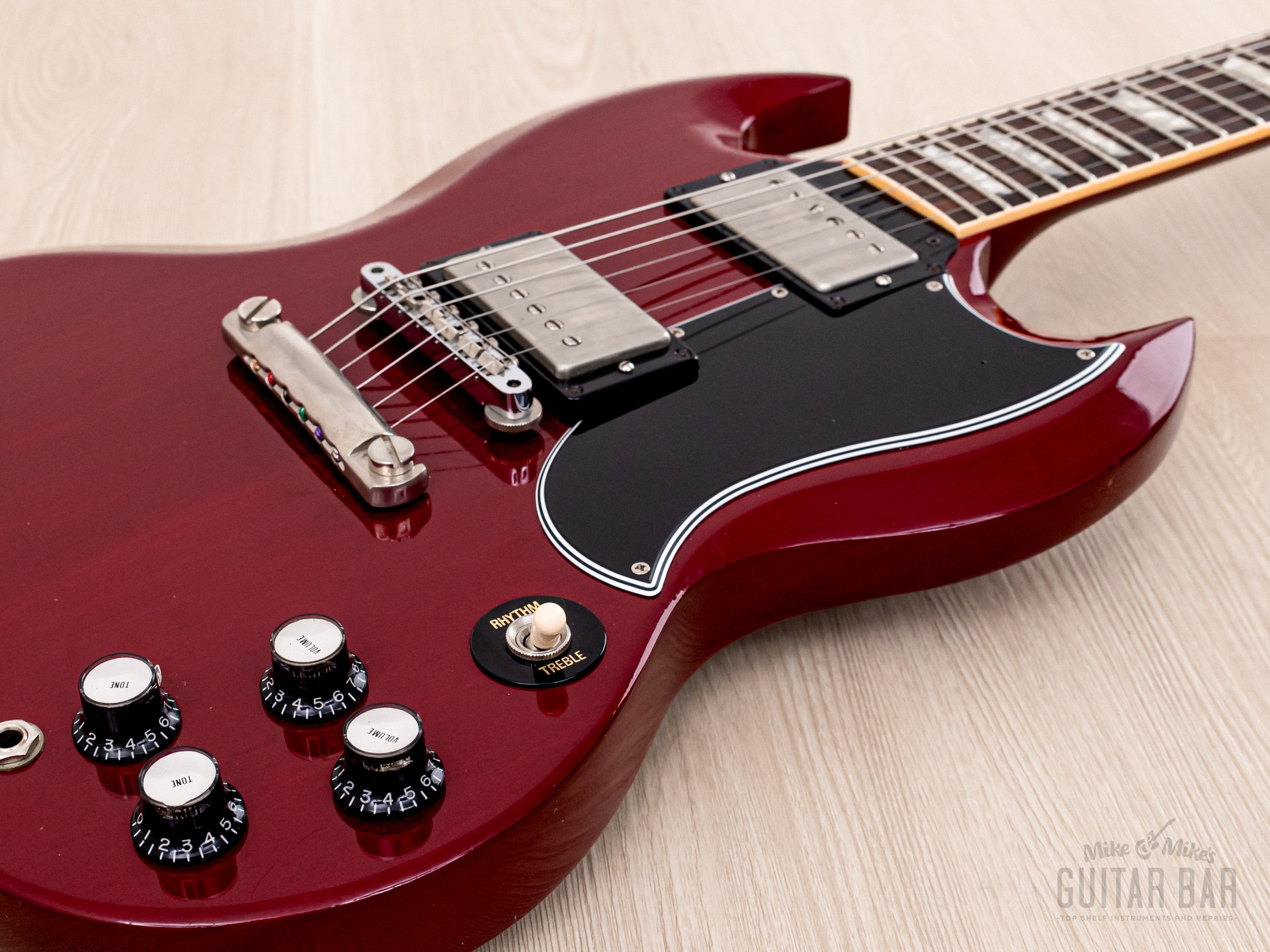 1997 Gibson ‘61 SG Standard Cherry w/ 57 Classic PAFs, Hangtags & Case