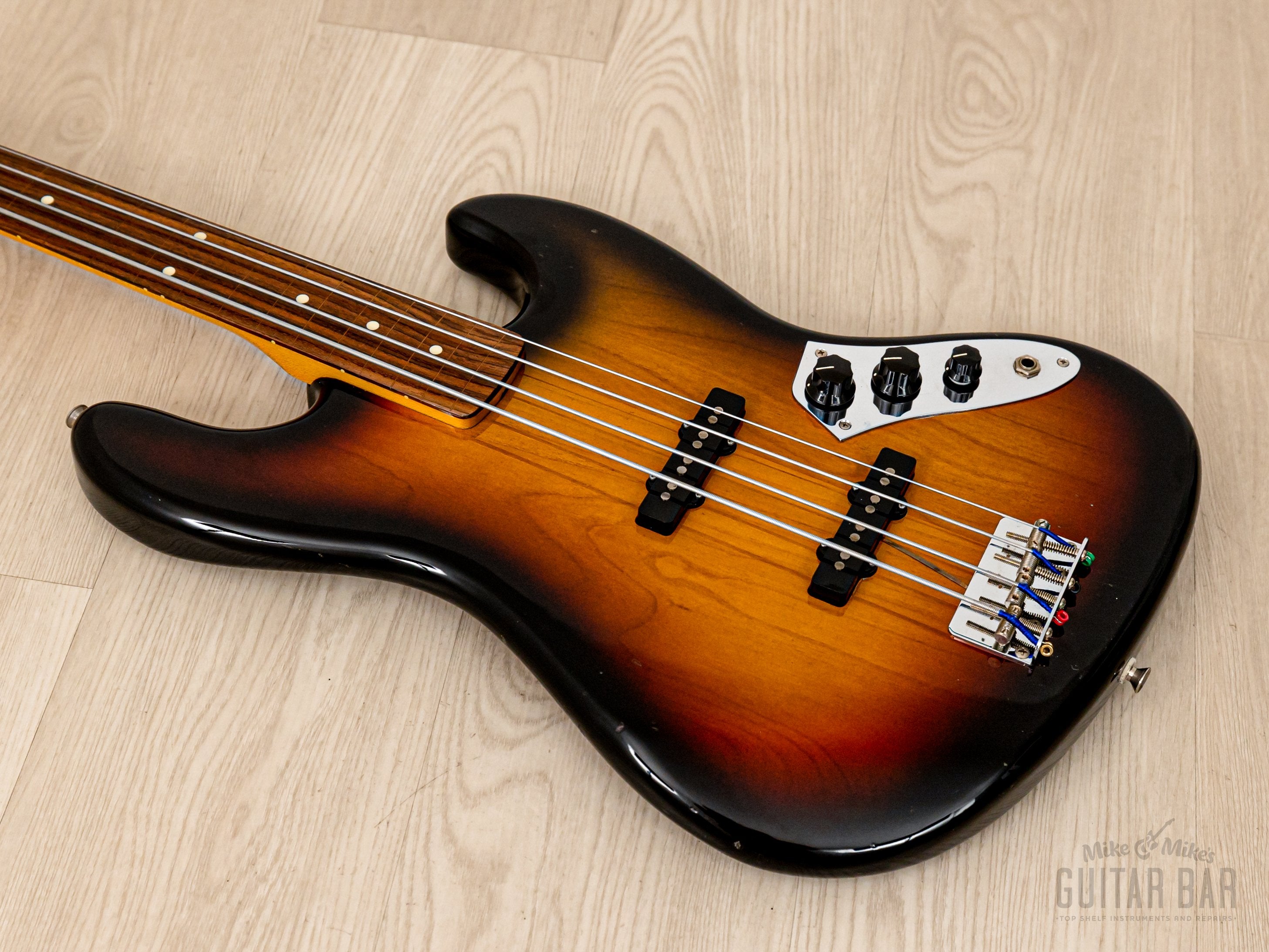 1994 Fender Jazz Bass Fretless '62 Vintage Reissue JB62-77FL w/ USA  Pickups, Japan MIJ, Jaco