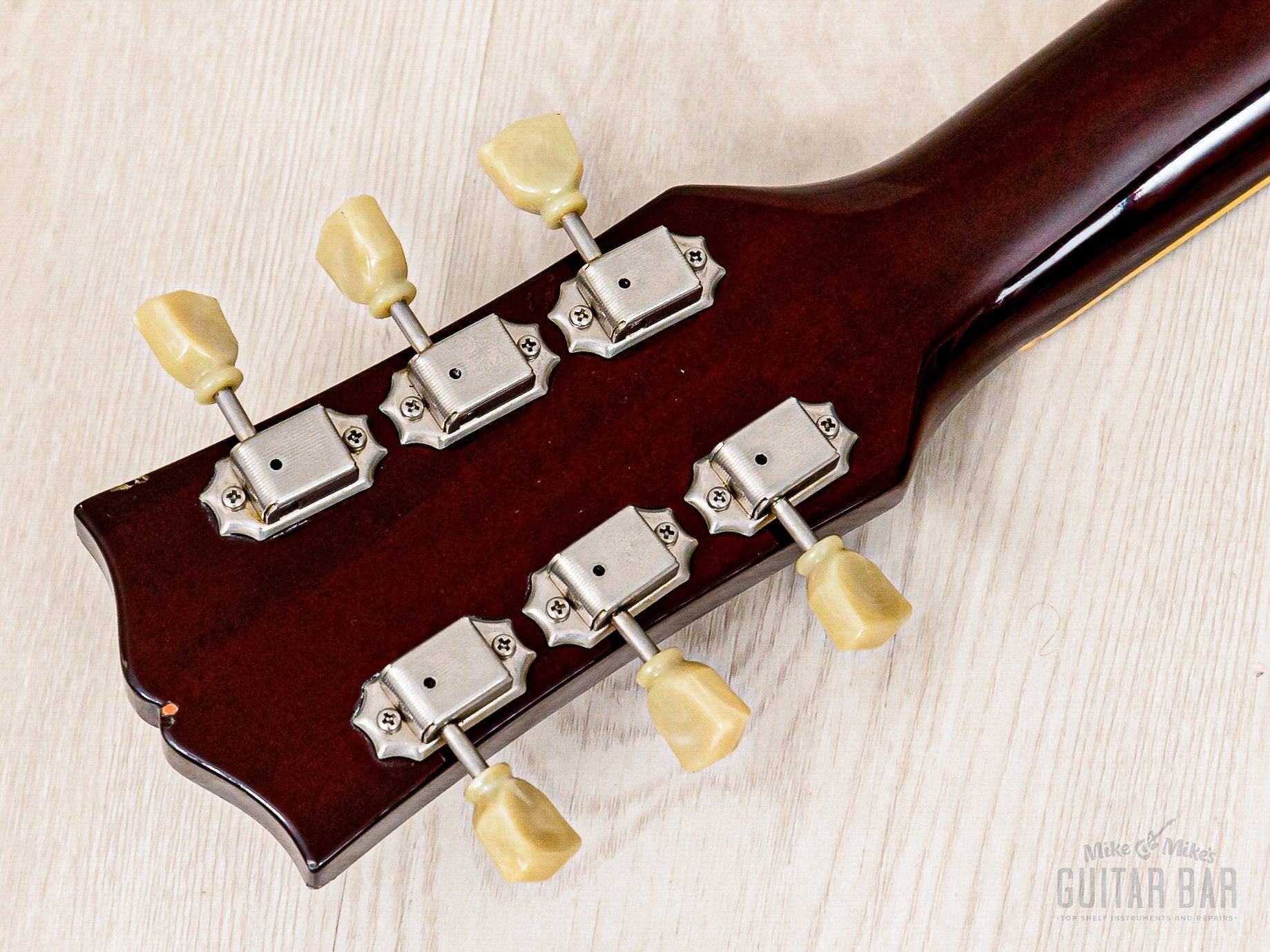 1991 Burny RLG '59 Model Standard Flame Top w/ 50s-Style Neck & VH-1 P