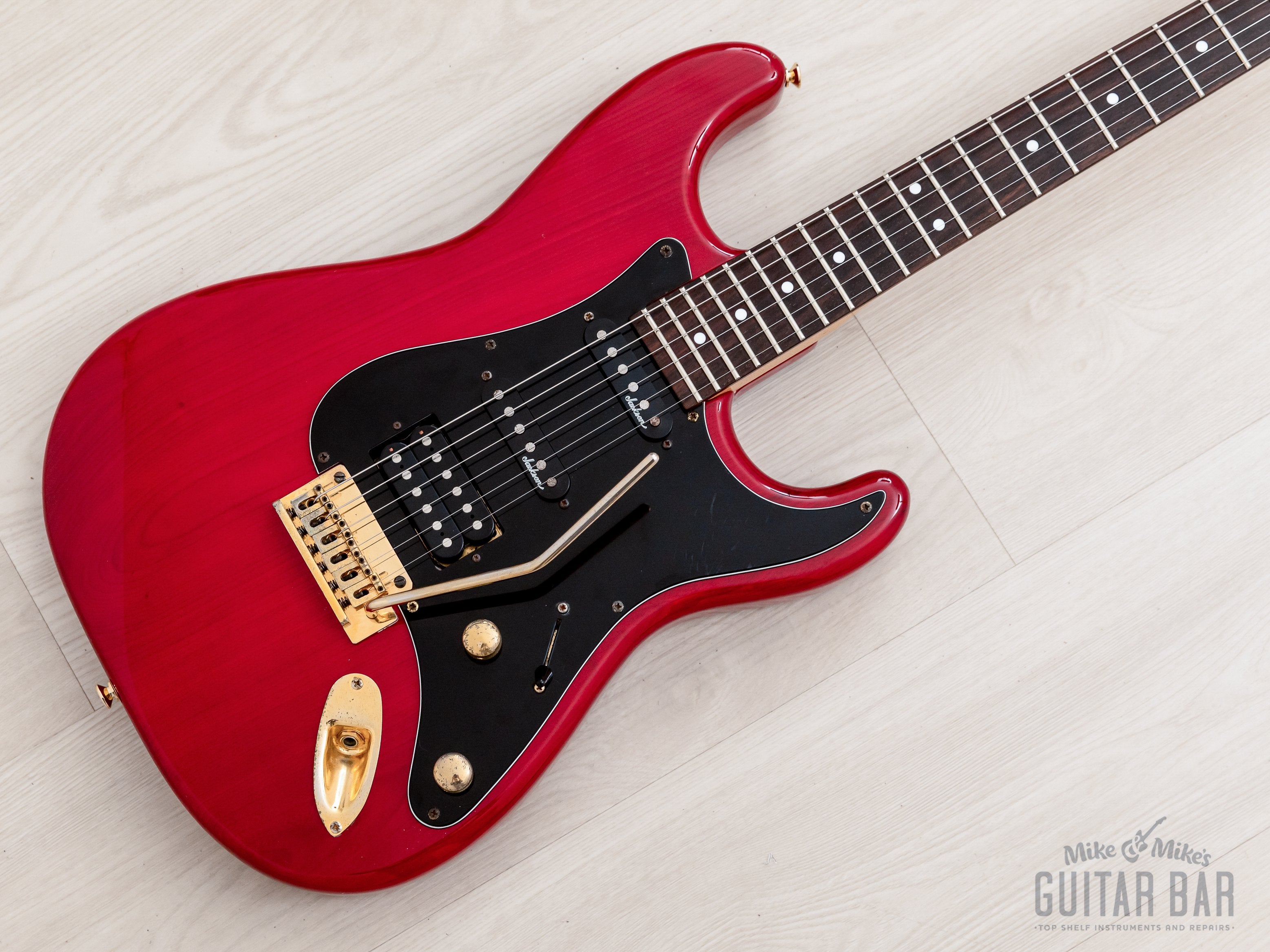 Charvel(シャーベル) CST-060？ 90年代日本製 フェンダーヘッド 1991年製 Charvel CST-060-SSH SEN Body Trans Red Stratocaster Type