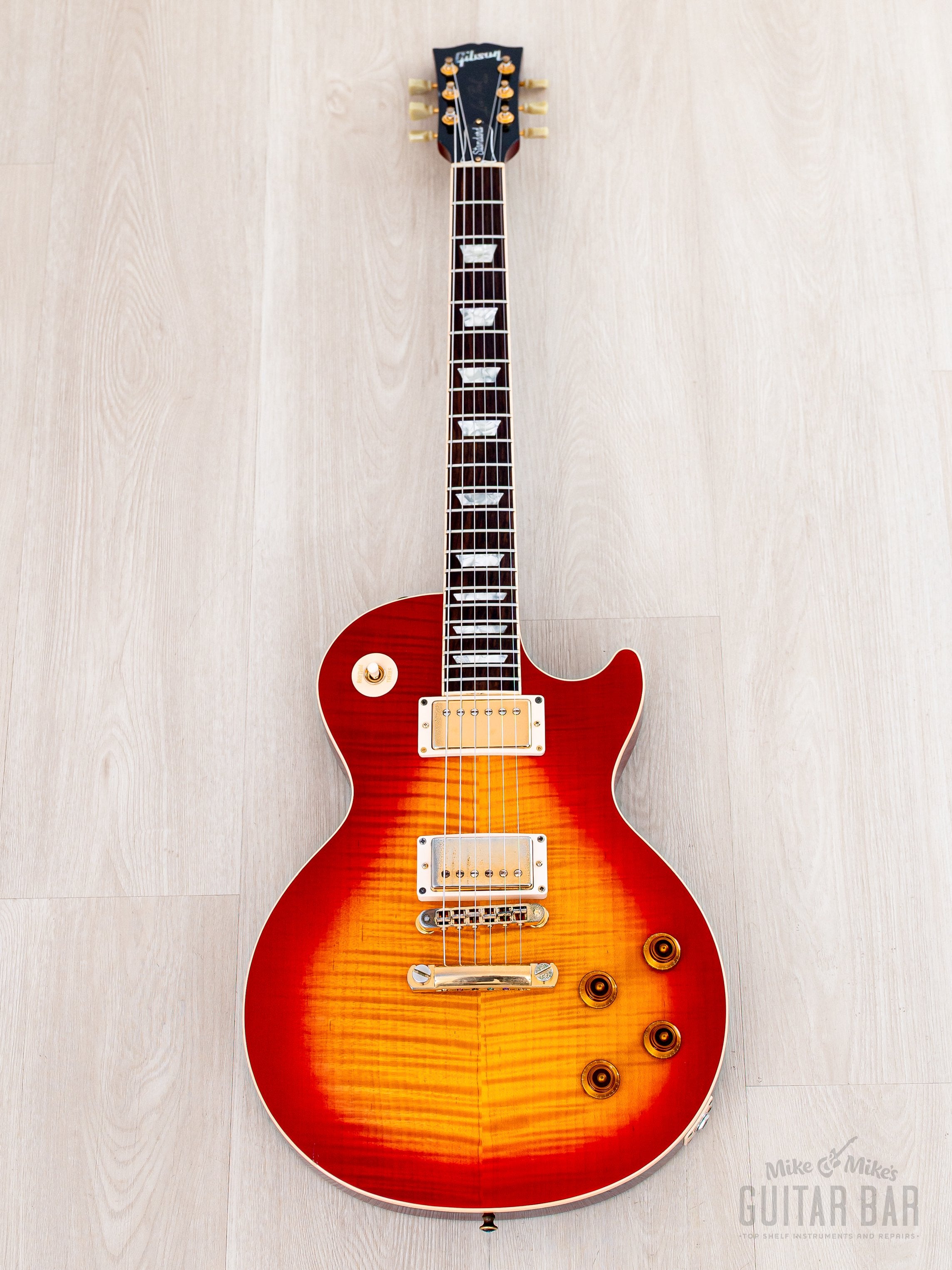 1998 Gibson Les Paul Standard Plus Limited Edition Flame Top Cherry Su