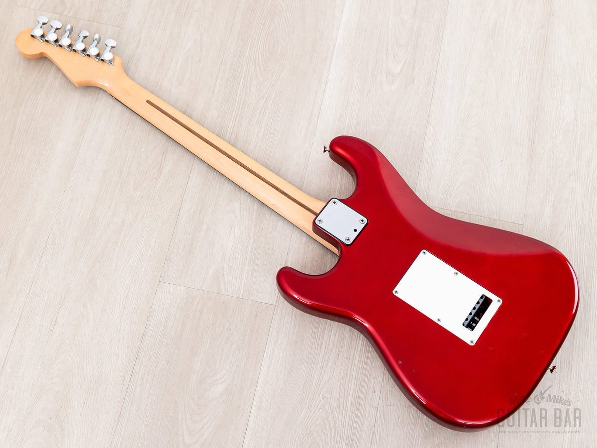 Back diagonal view of the full guitar
