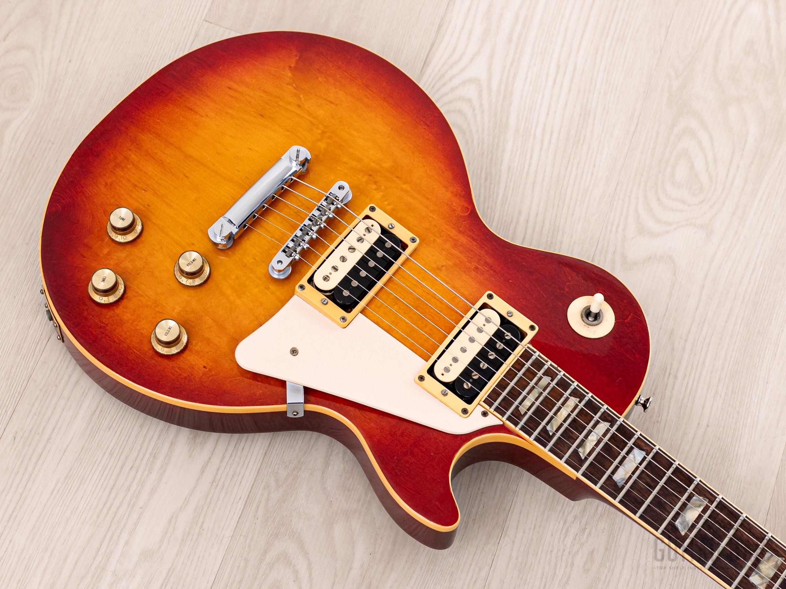 1977 Navigator by ESP ES-12 Les Paul Standard Vintage Guitar w/ Seymour Duncan SH-1 PAFs, Case