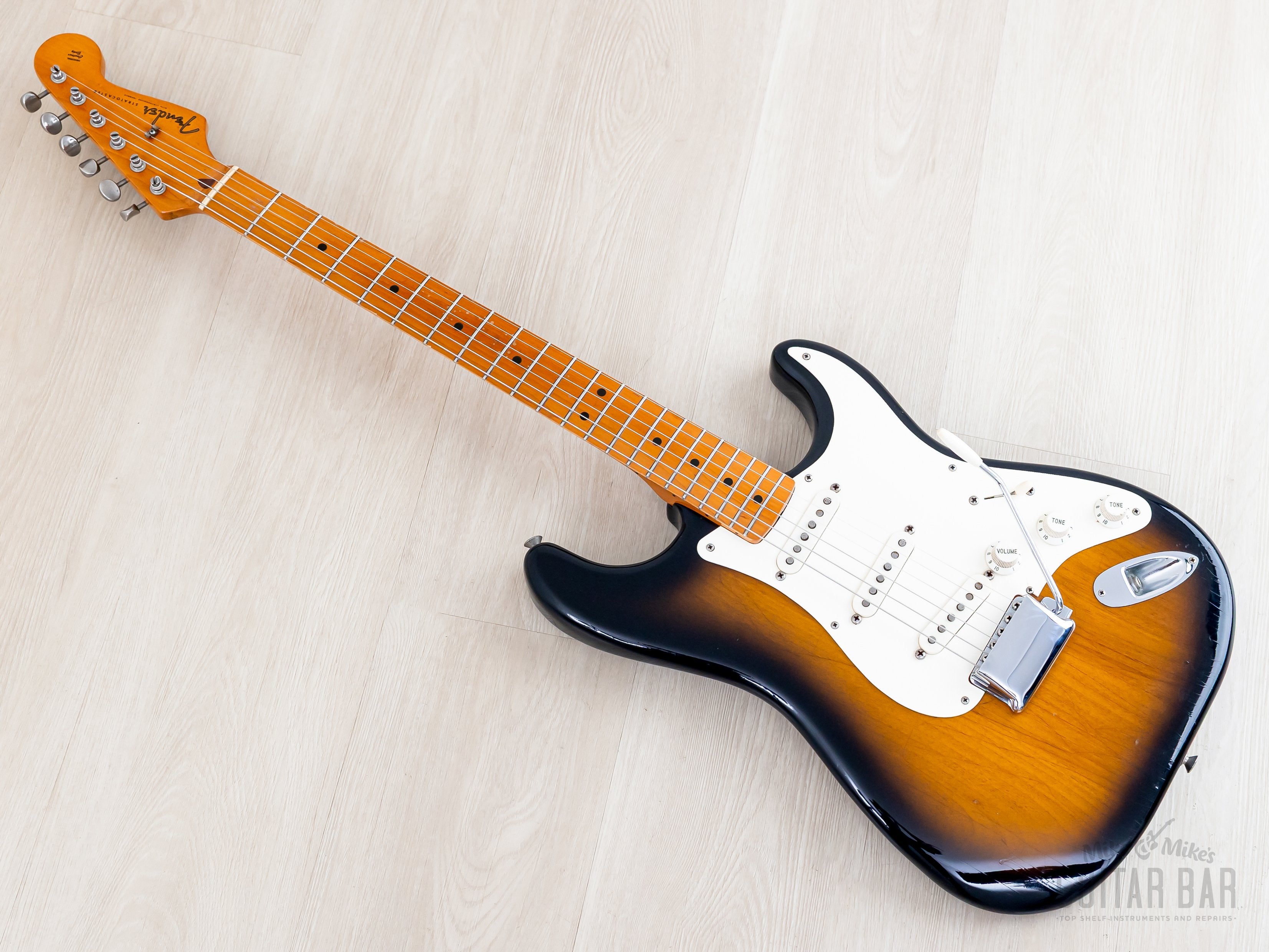 1983 Fender Fullerton American Vintage '57 Stratocaster Sunburst w/ Ca