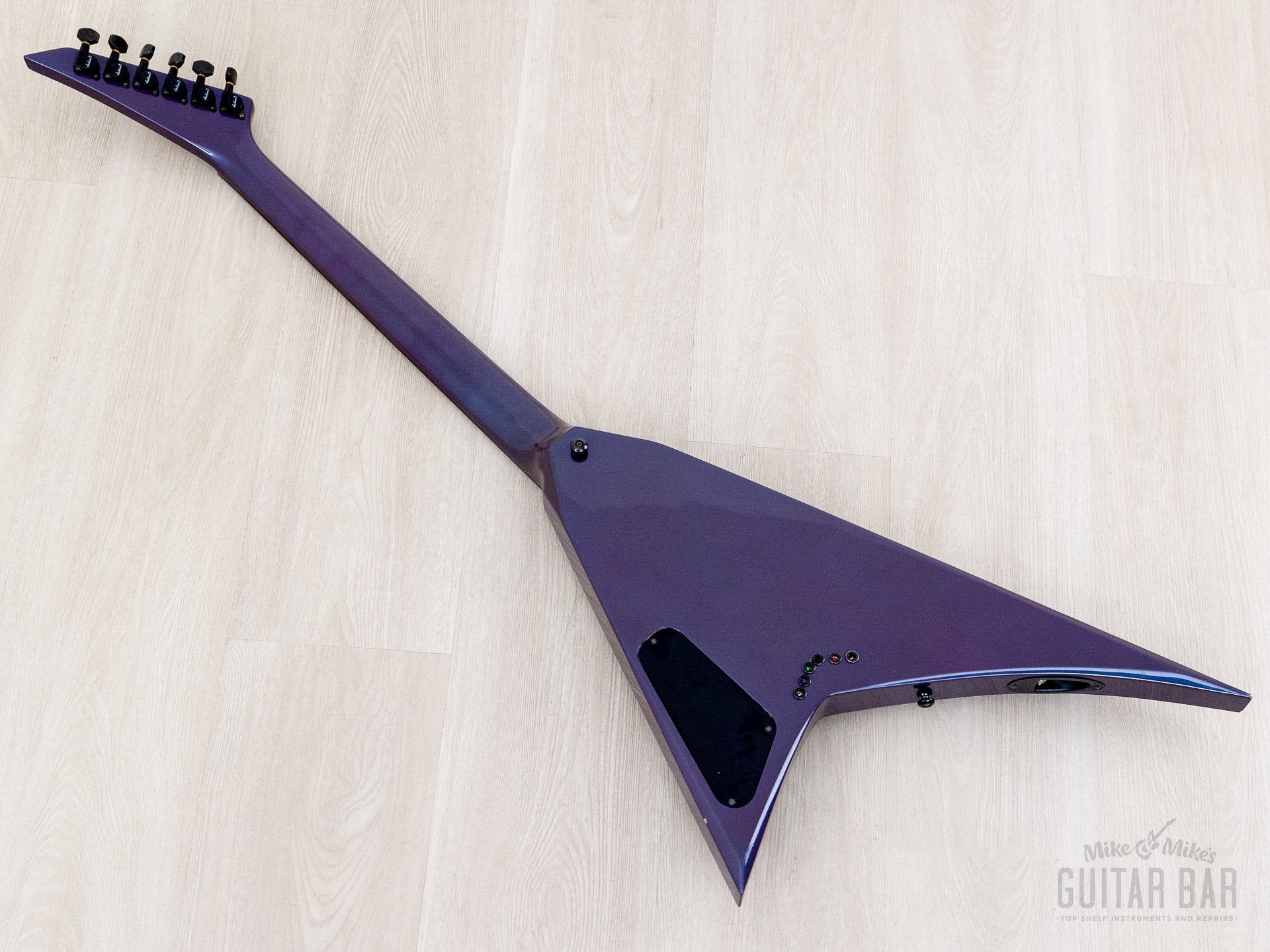 1993 Grover Jackson Randy Rhoads Standard V Blue Purple w/ DiMarzio DP