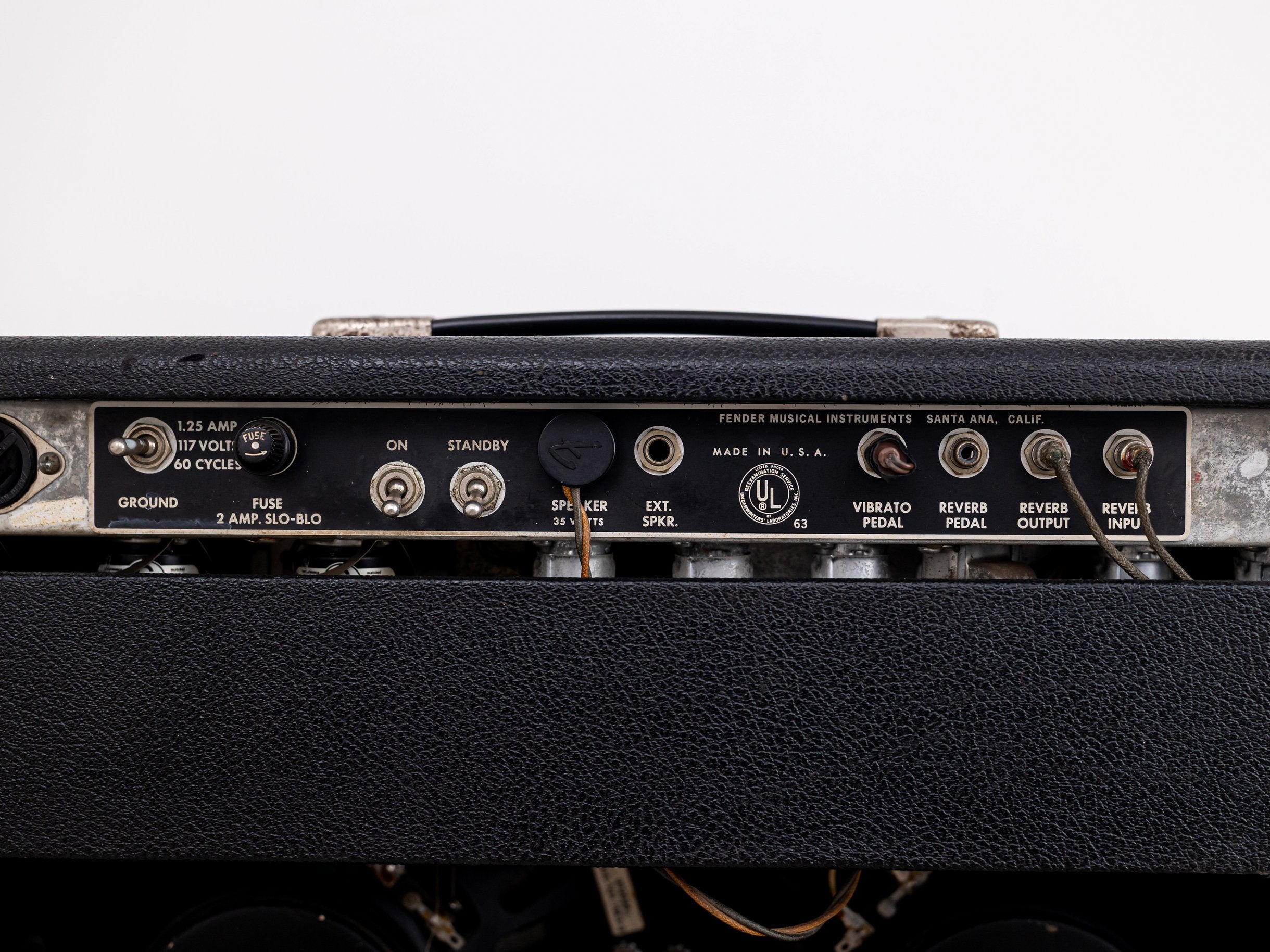1969 Fender Vibrolux Reverb Drip Edge Vintage Tube Amp 2x10 Oxford w/ AA864 Circuit