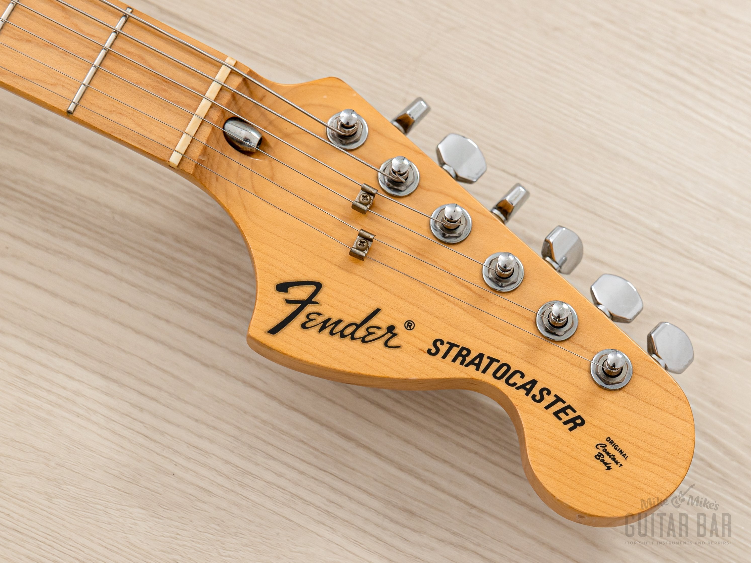 1990 Fender Stratocaster ‘72 Vintage Reissue ST72-500 Natural Ash w/ Case, Japan MIJ Fujigen