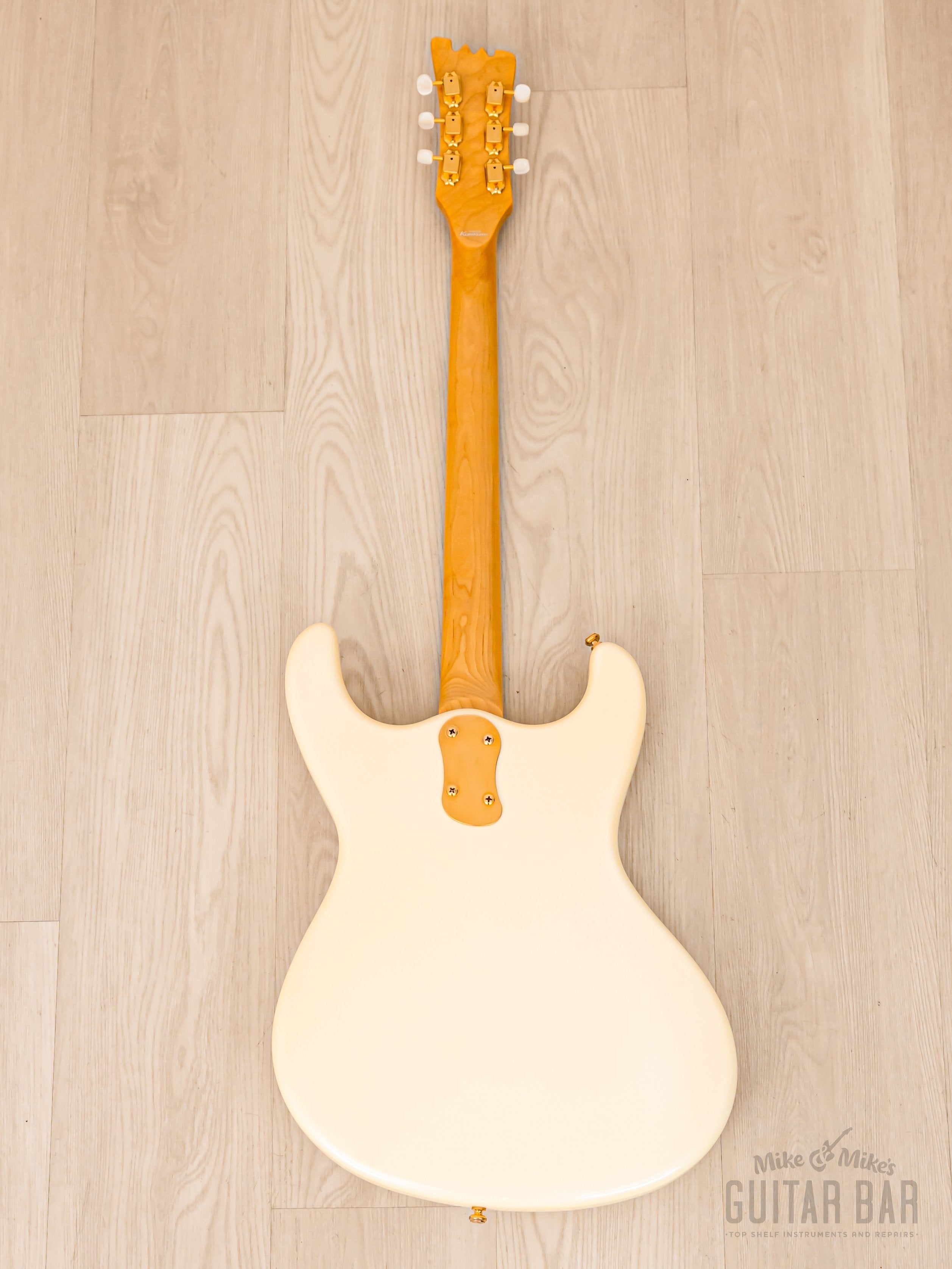 2000s Mosrite Ventures Model Super Custom '65 Pearl White w/ Gold Hard