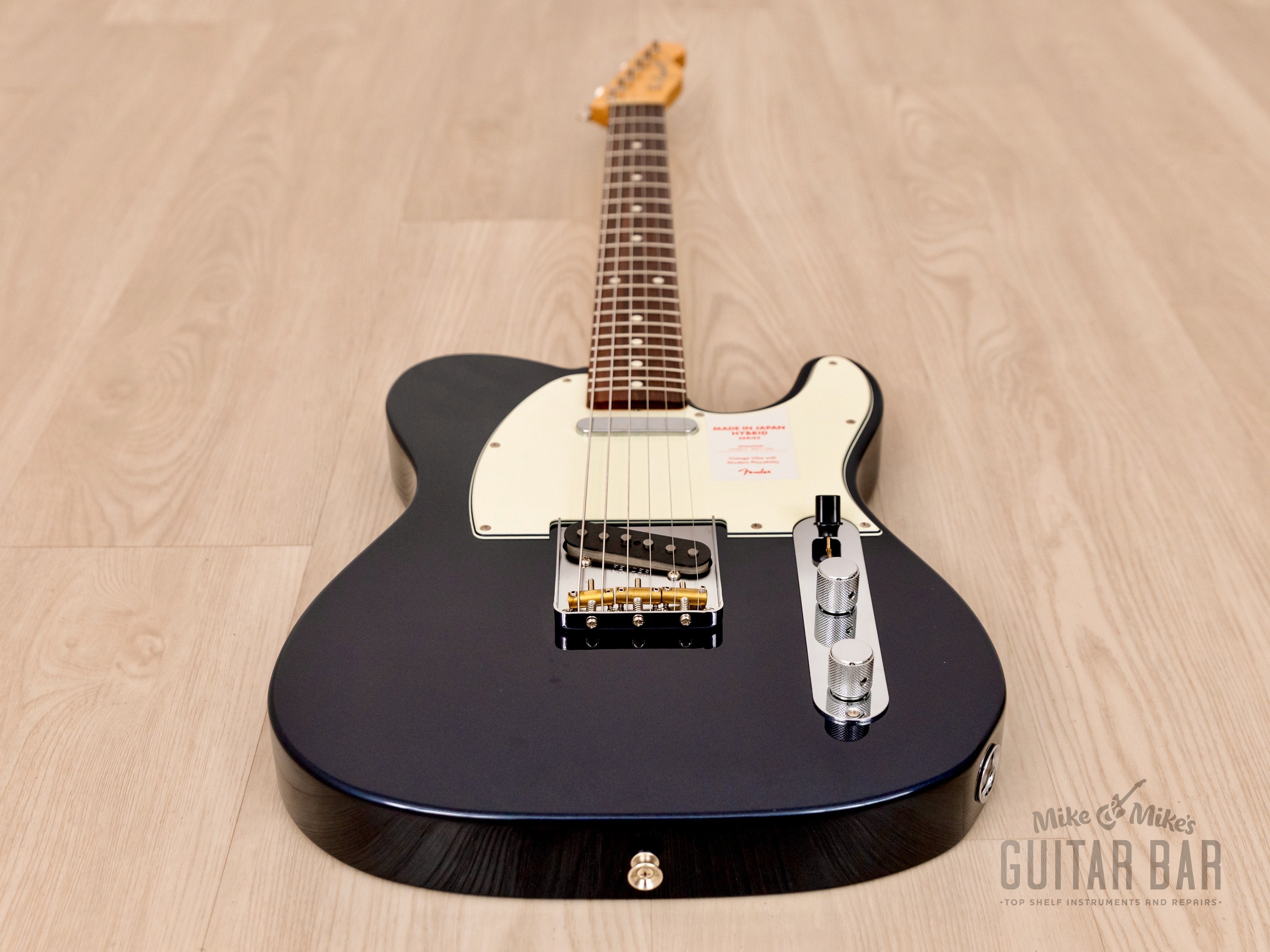 2019 Fender Hybrid 60s Telecaster Electric Guitar Midnight Blue w 