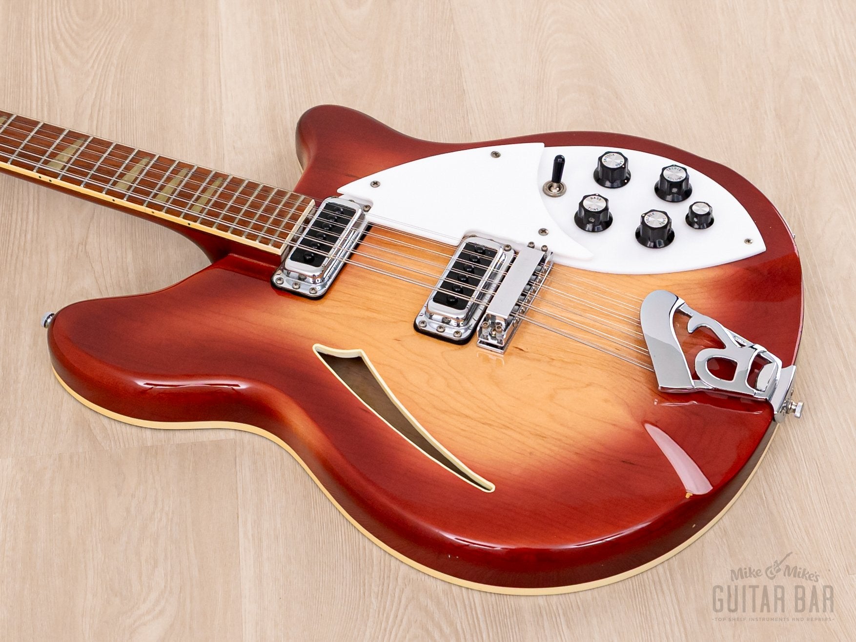 1986 Rickenbacker 360/12 Semi-Hollow 12-String Guitar Fireglo, Near-Mint w/ Case