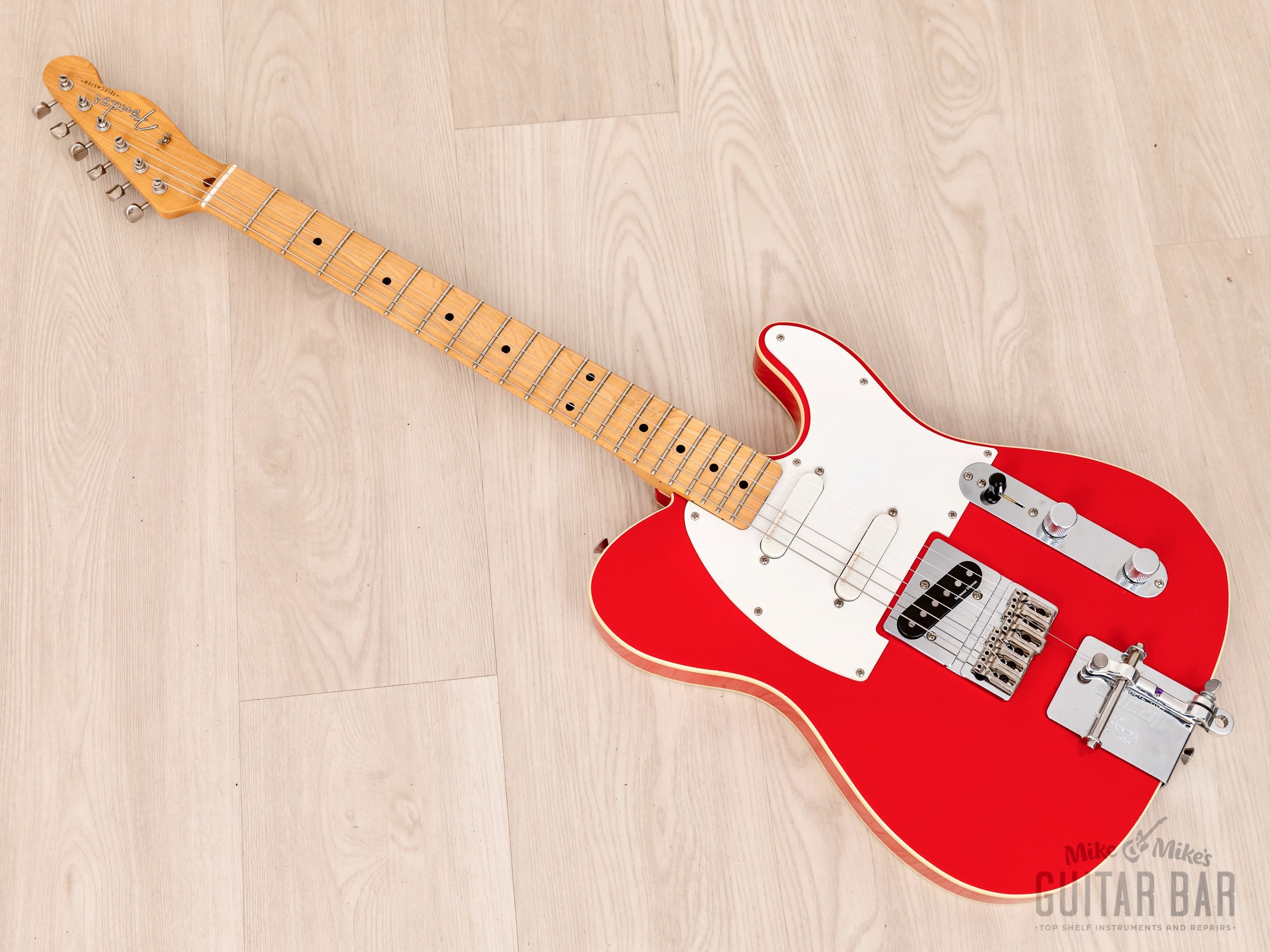 2000 Fender '62 Telecaster Custom Nashville Dr. K TL62B-125DK Fiesta Red w/ B-Bender, Hangtags, Japan CIJ