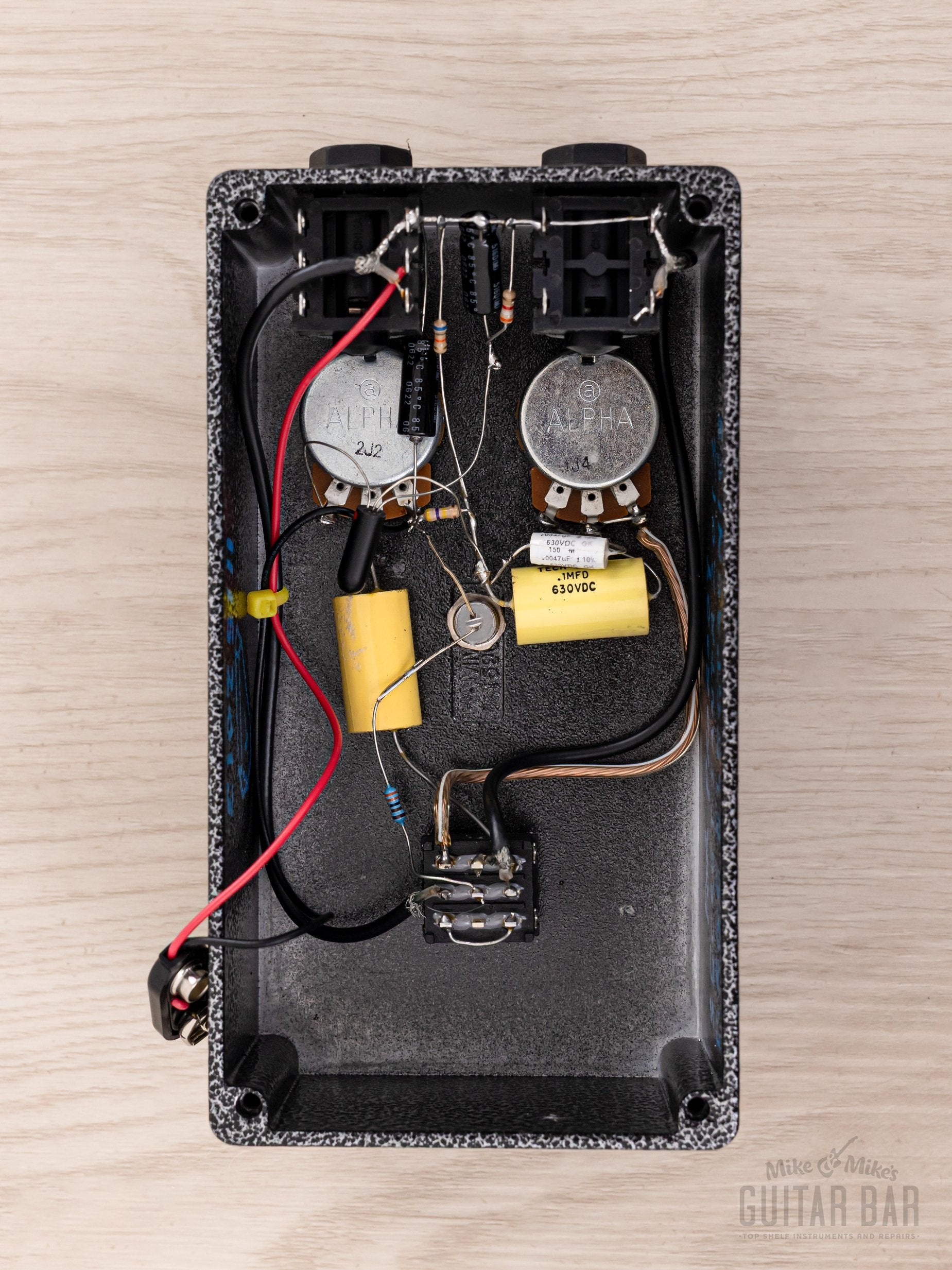 2013 Dirge Electronics Custom Pigdog Driver-Style Treble Booster Effects Pedal, OC75 Germanium