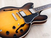 2001 Gibson ES-335 Dot Vintage Sunburst - body close-up