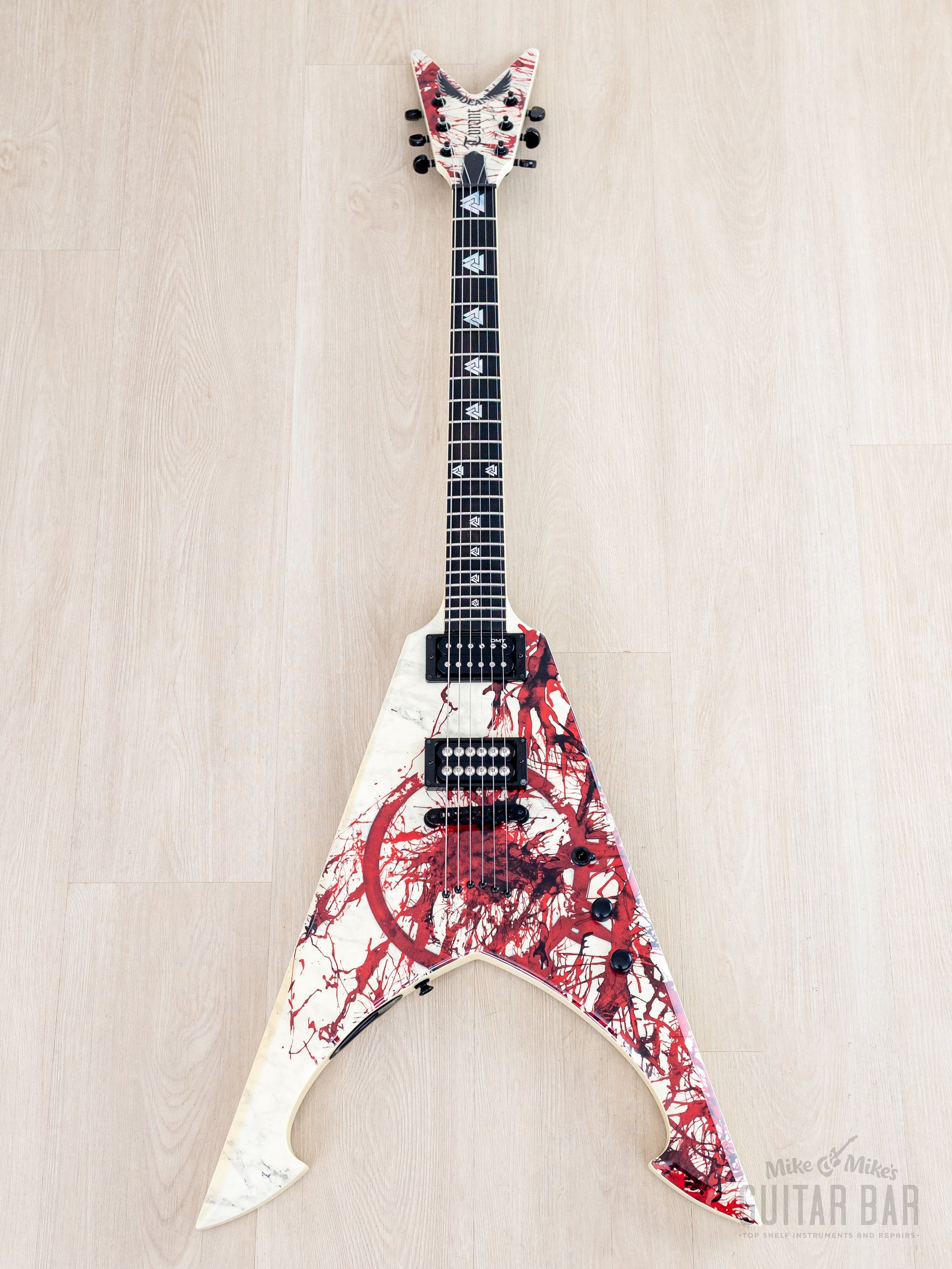 2013 Dean Custom Shop USA Michael Amott Tyrant Splatter Limited Editio