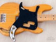 1976 Fender Precision Bass pickguard off
