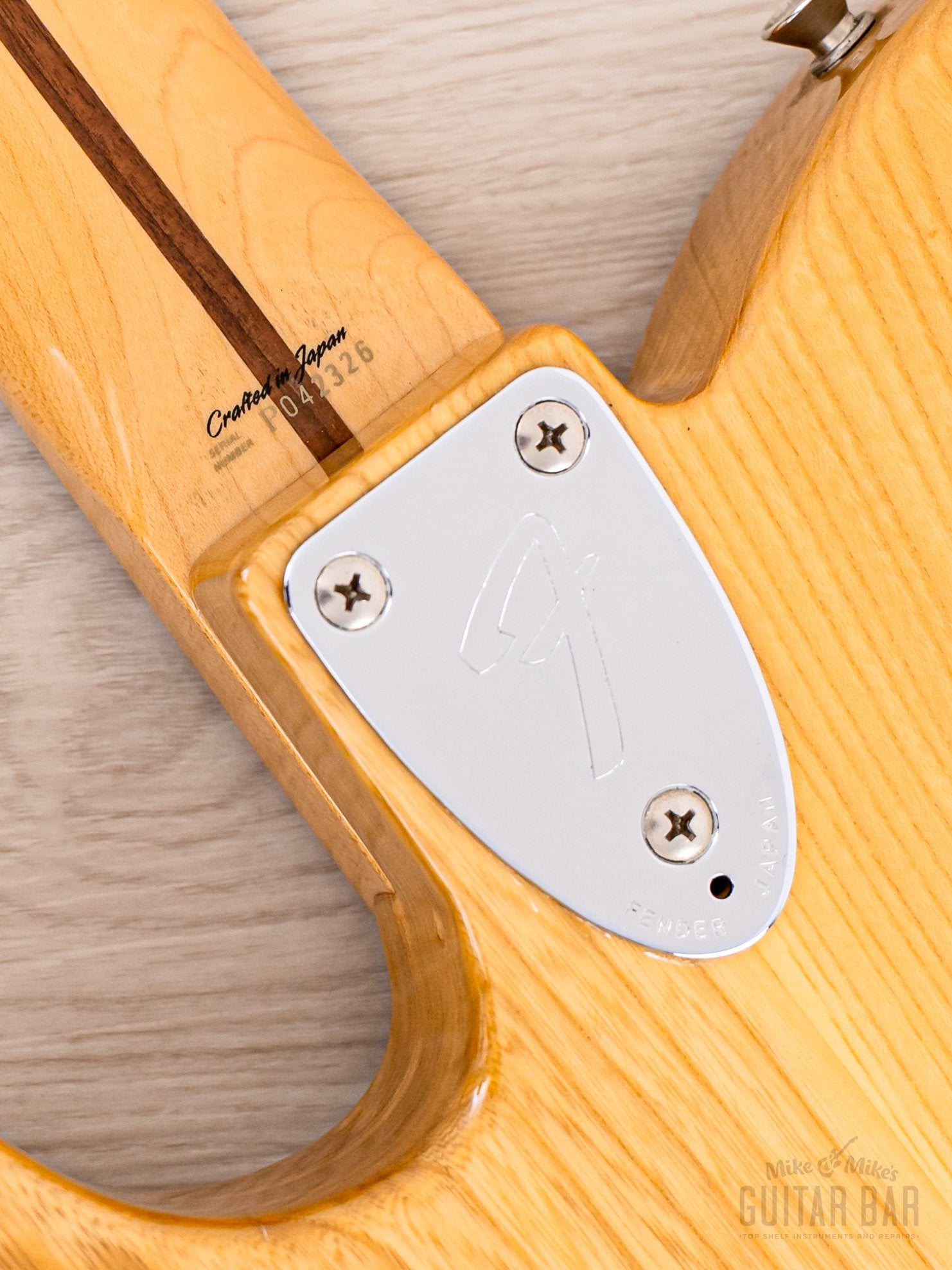 2002 Fender Telecaster Thinline ‘72 Vintage Reissue TN72-85 Natural w/ Wide Range, Japan CIJ