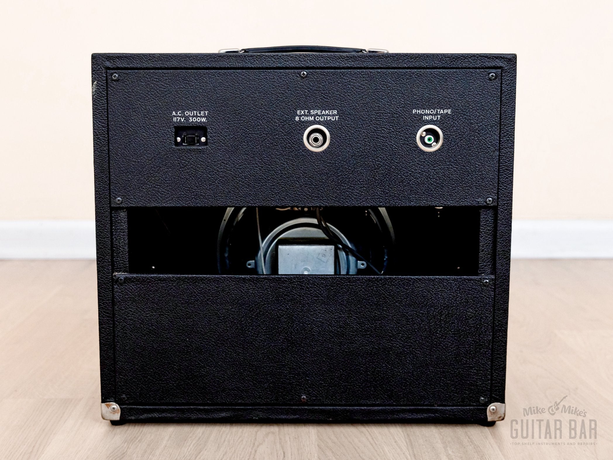 1966 Kalamazoo Reverb 12 Vintage 1x10 Tube Amp, Collector-Grade w/ Cover & Original Tube Set