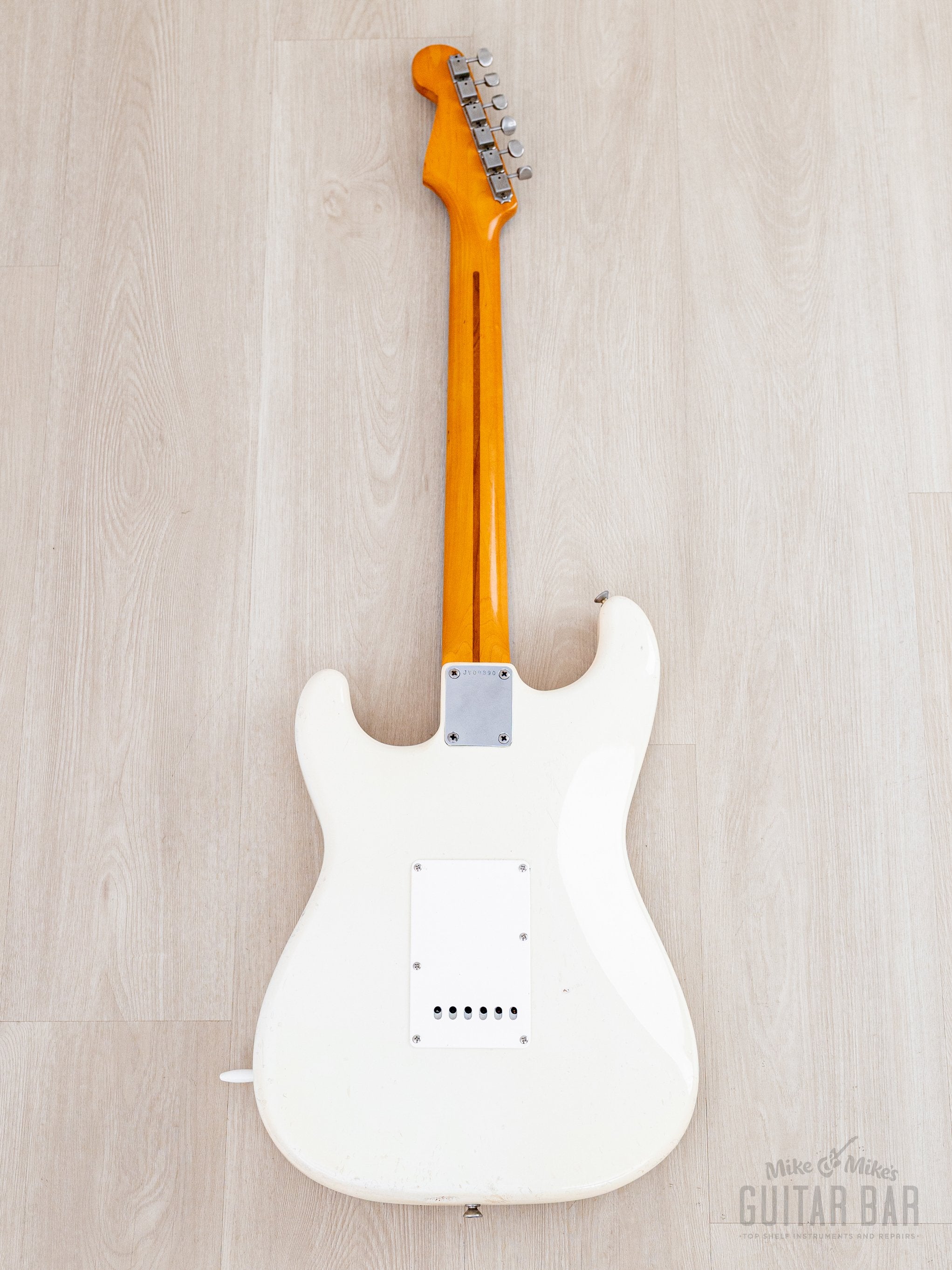 1982 Fender '57 Stratocaster JV ST57-65 Olympic White w/ USA Fullerton