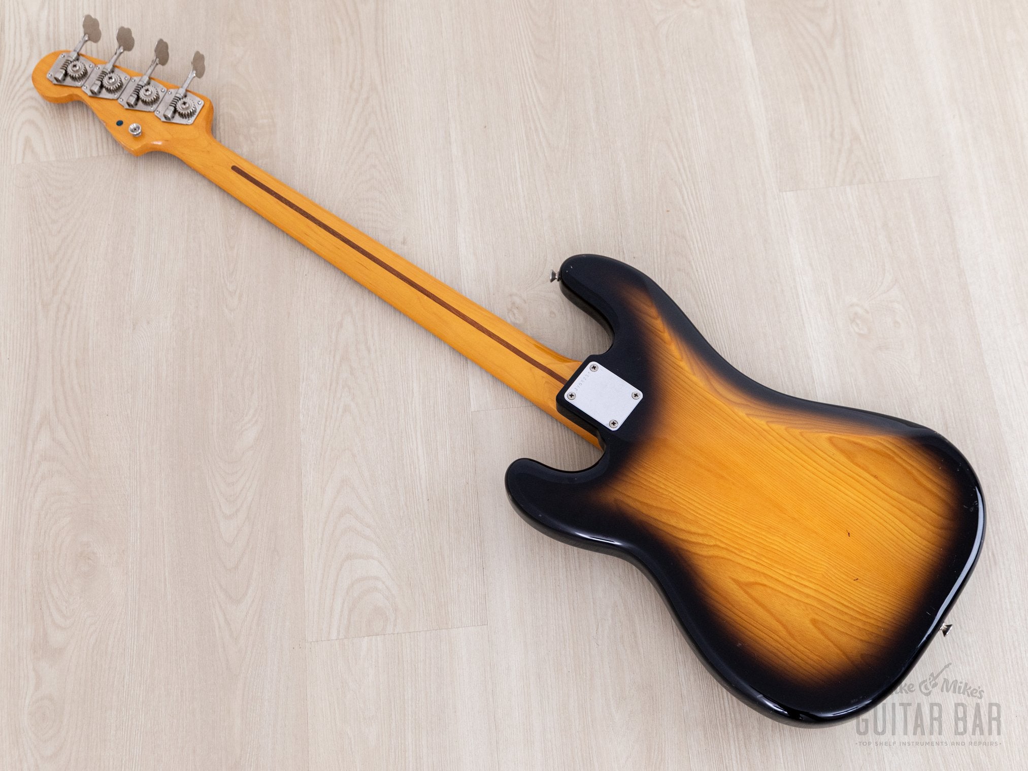 1982 Fender JV Precision Bass '57 Vintage Reissue PB57-70 Sunburst Ash