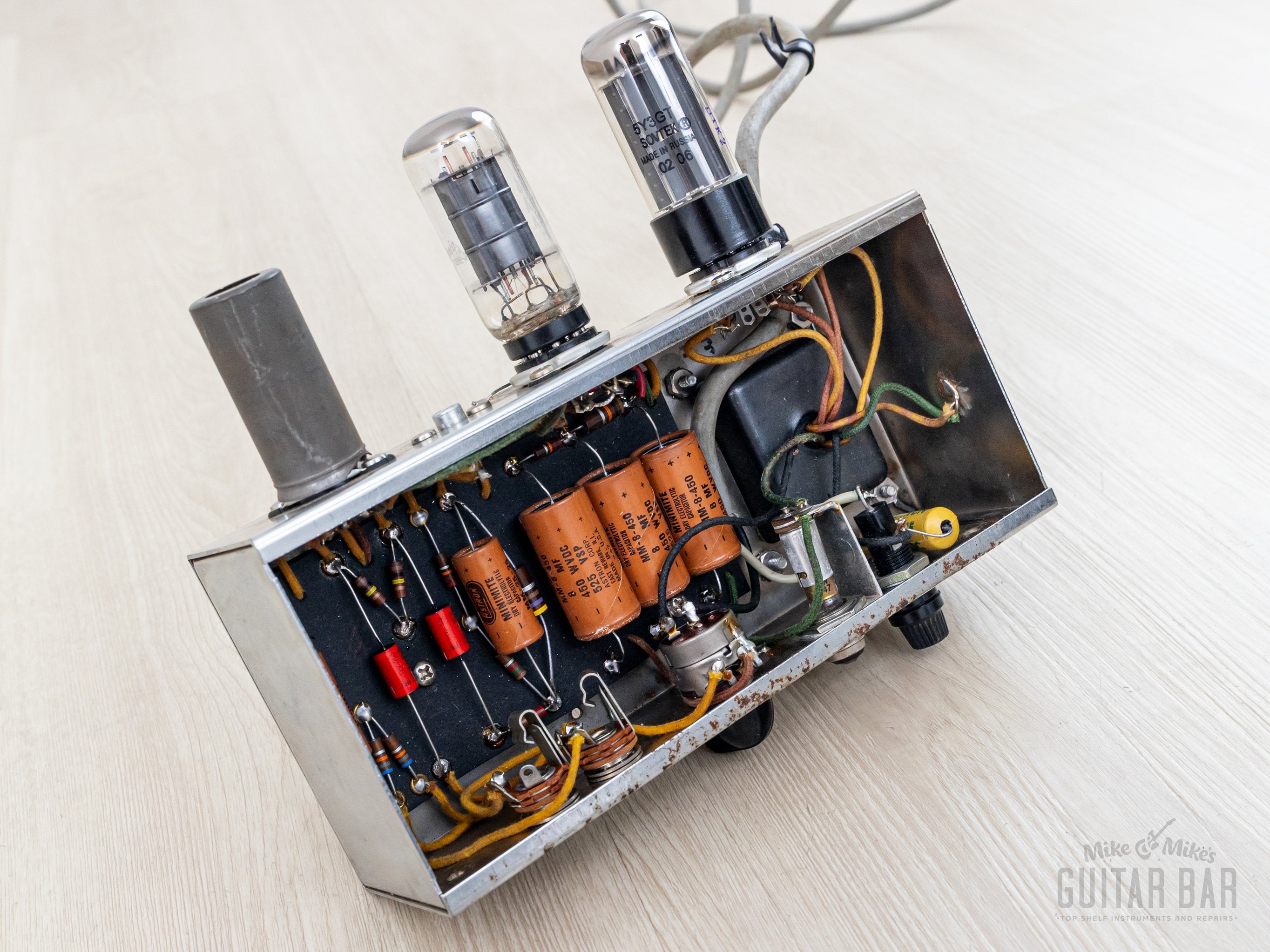 1960 Fender Champ 5F1 Tweed Vintage Tube Amp Class A 1x8 w/ Oxford 8EV