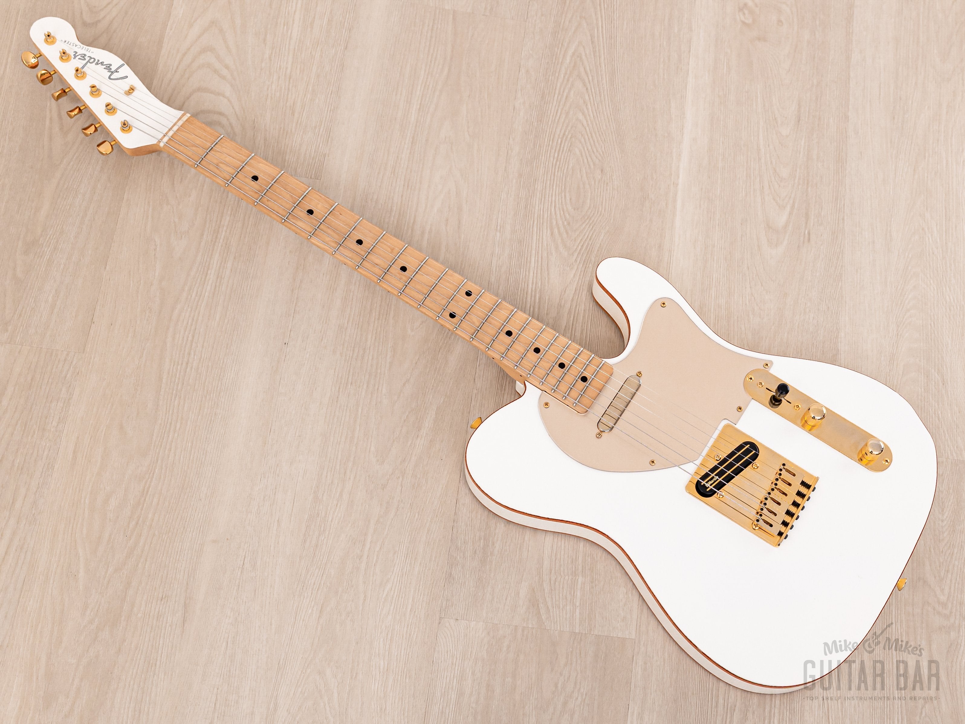 2017 Fender Haruna Signature Telecaster Arctic White Near-Mint w/ USA Dimarzio Pickups, Japan MIJ