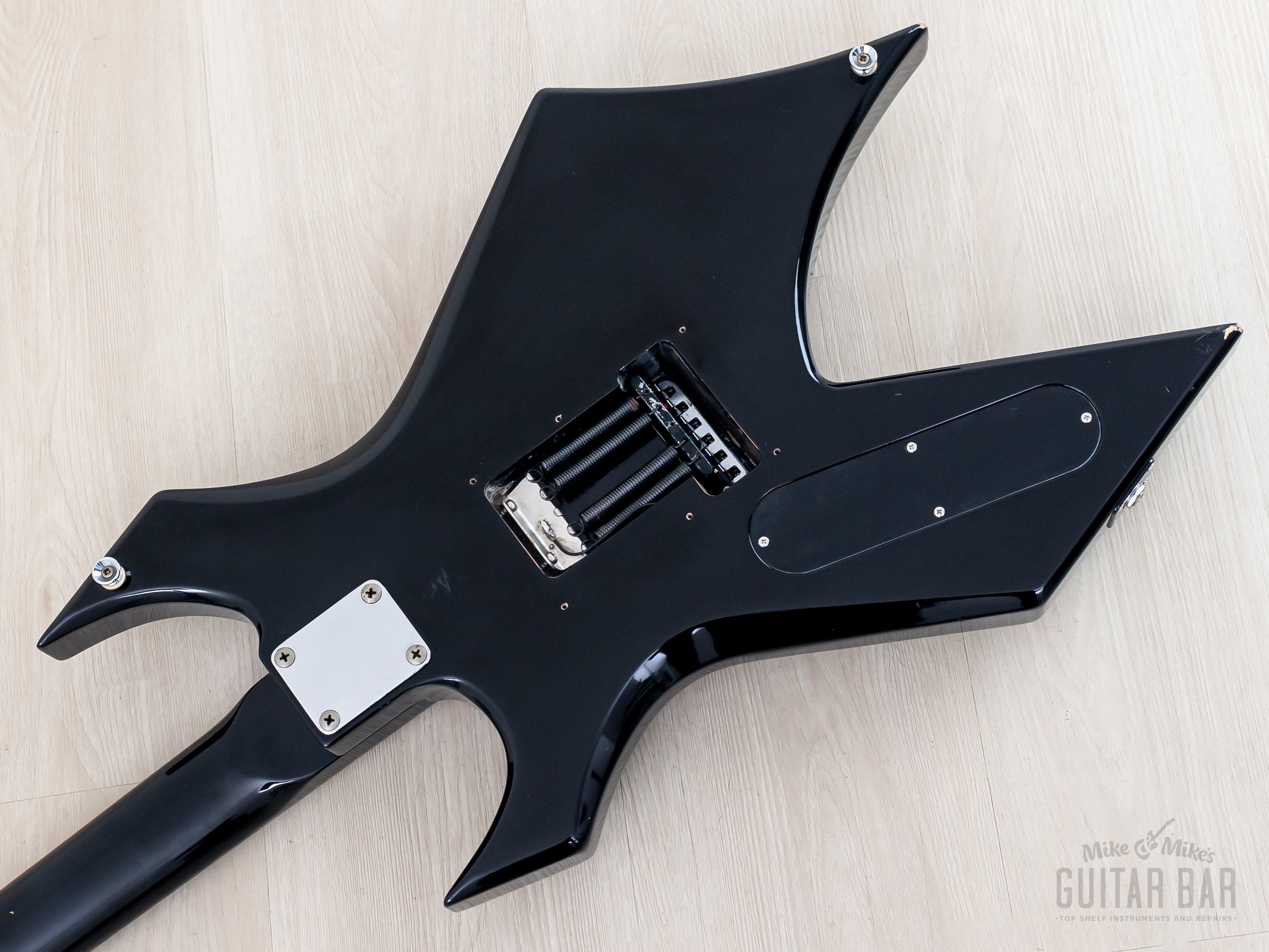 1986 B.C. Rich Warlock NJ Series Black w/ Seymour Duncan SH-2 & SH-4,