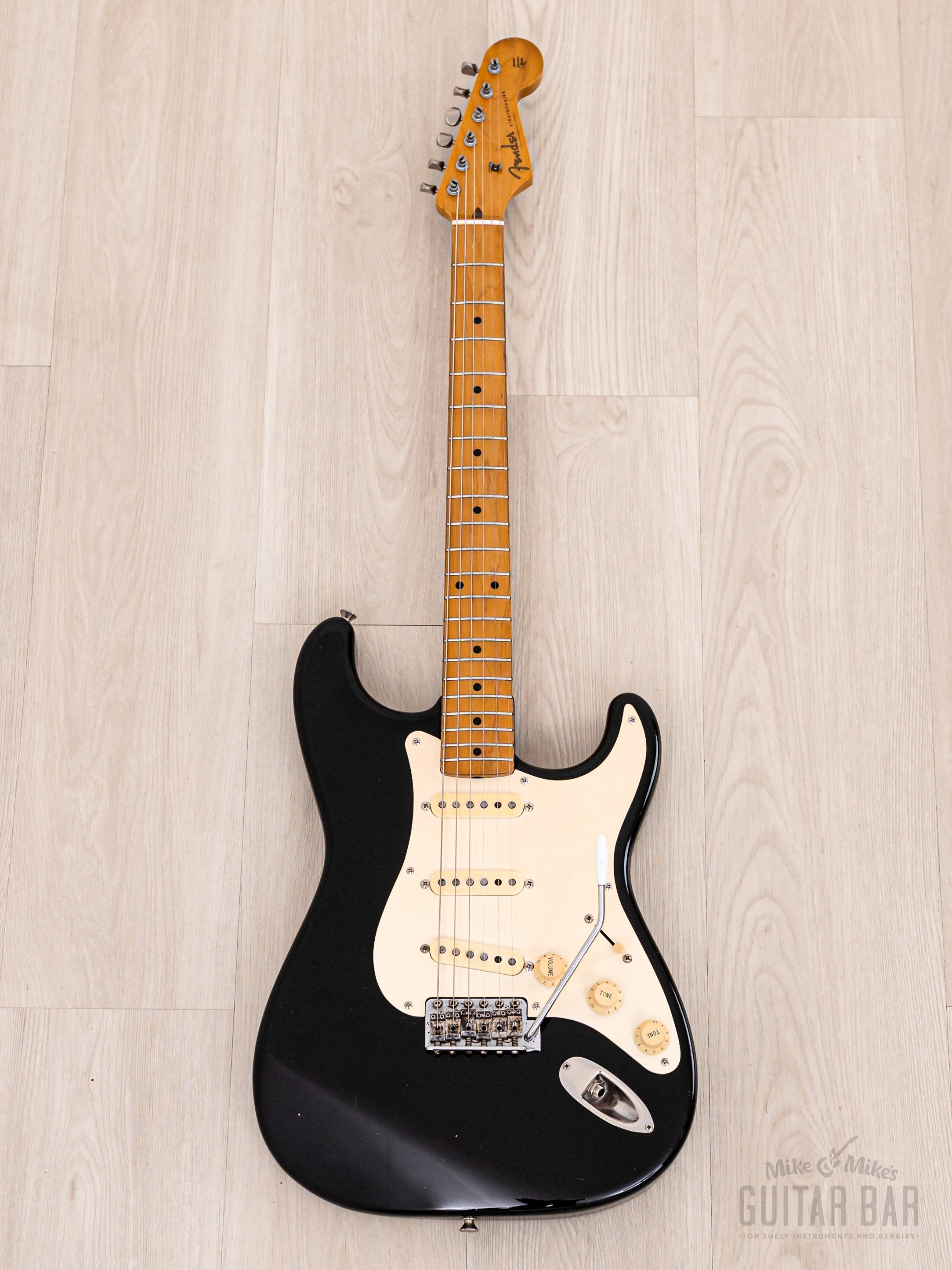 1995 Fender Stratocaster ‘57 Vintage Reissue ST57-53 Black, Japan MIJ