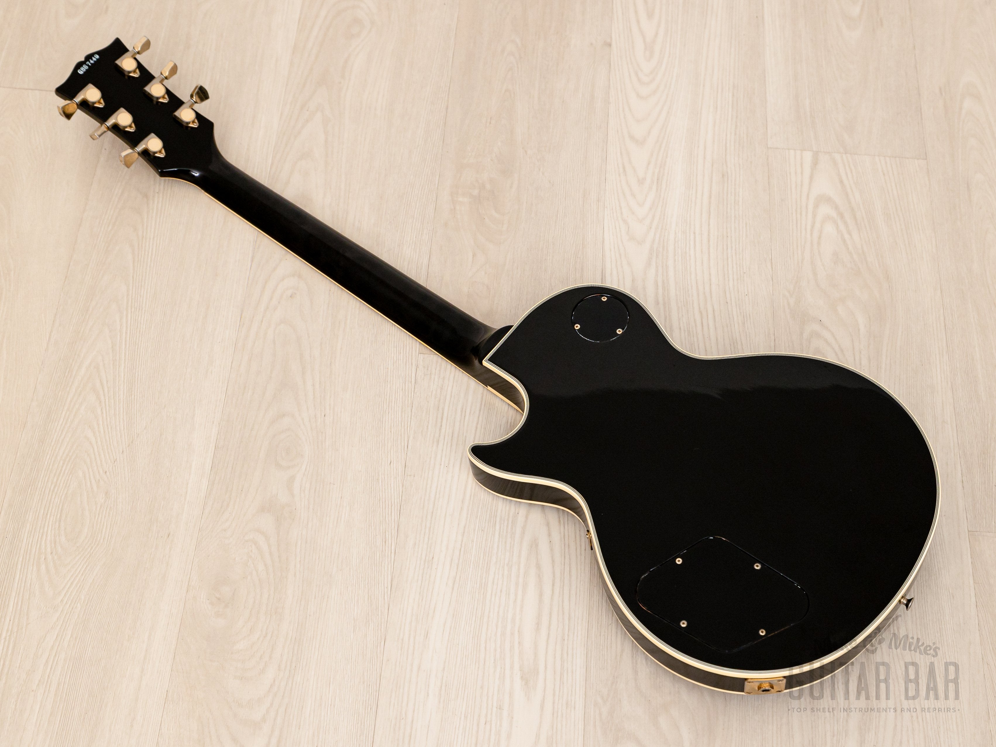 1988 Orville by Gibson Les Paul Custom LPC Black Beauty w/ Tim Shaw PAFs, Japan Terada