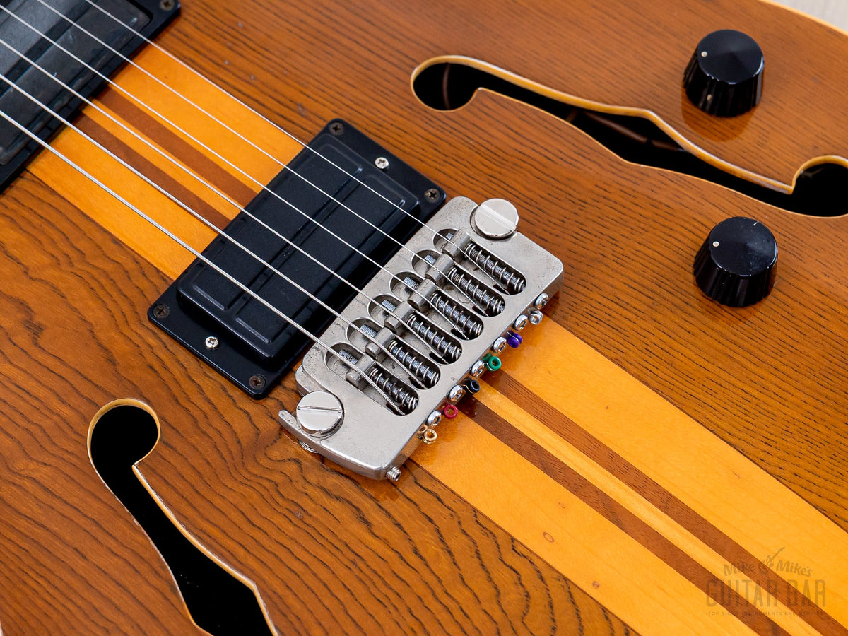 1980 Aria Pro II SH-800 bridge and humbucker close-up
