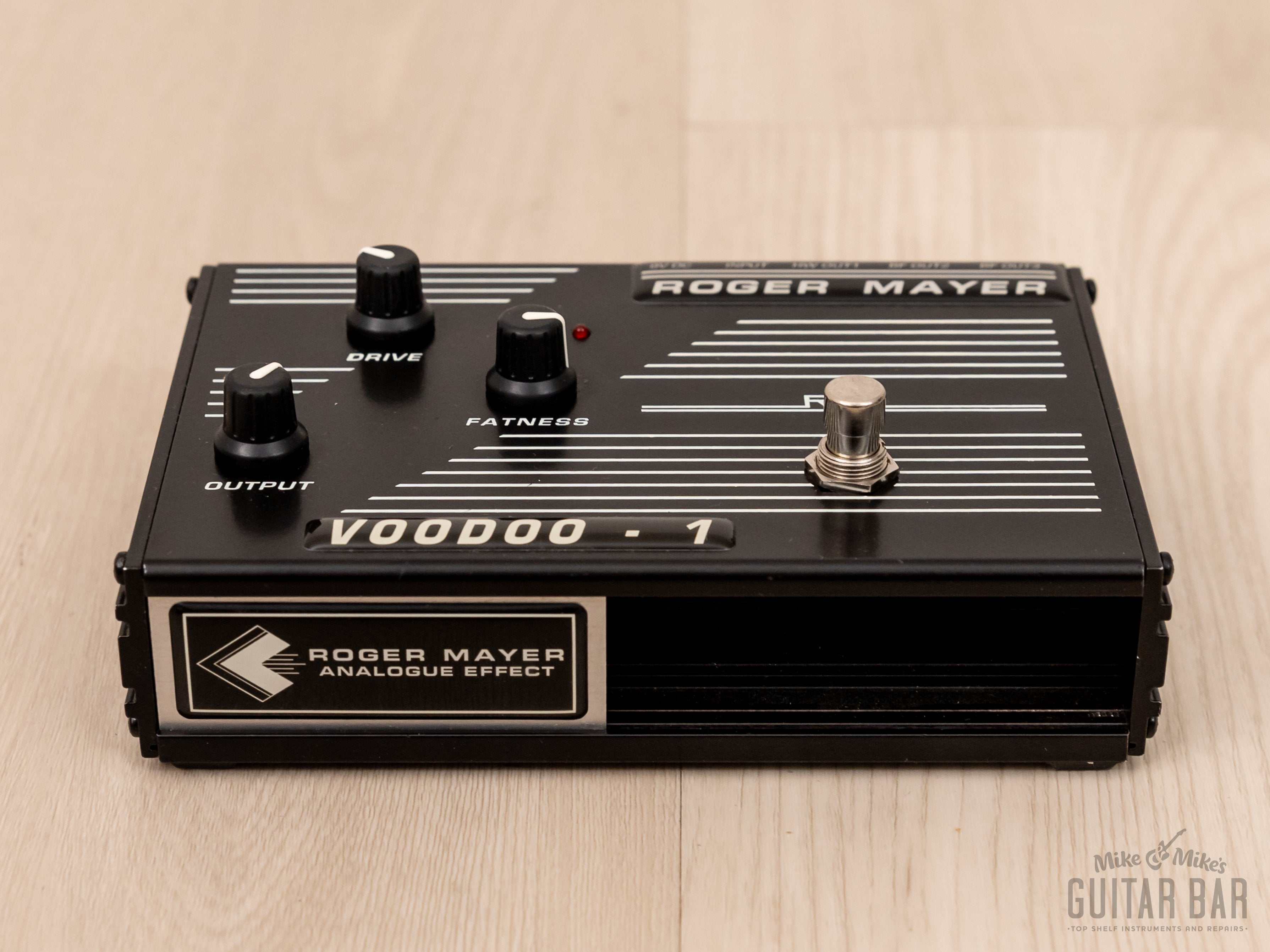 Roger Mayer Voodoo-1 Overdrive Guitar Effects Pedal, UK-Made