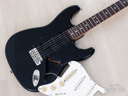 Pickguard lifted showing body routing